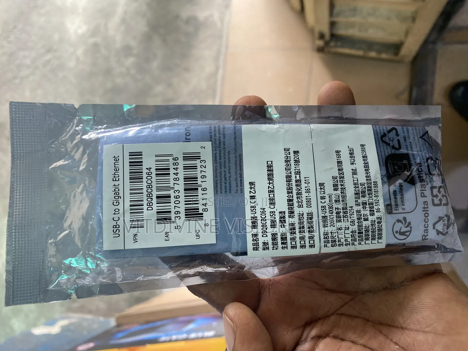 USB C to Gigabit Ethernet