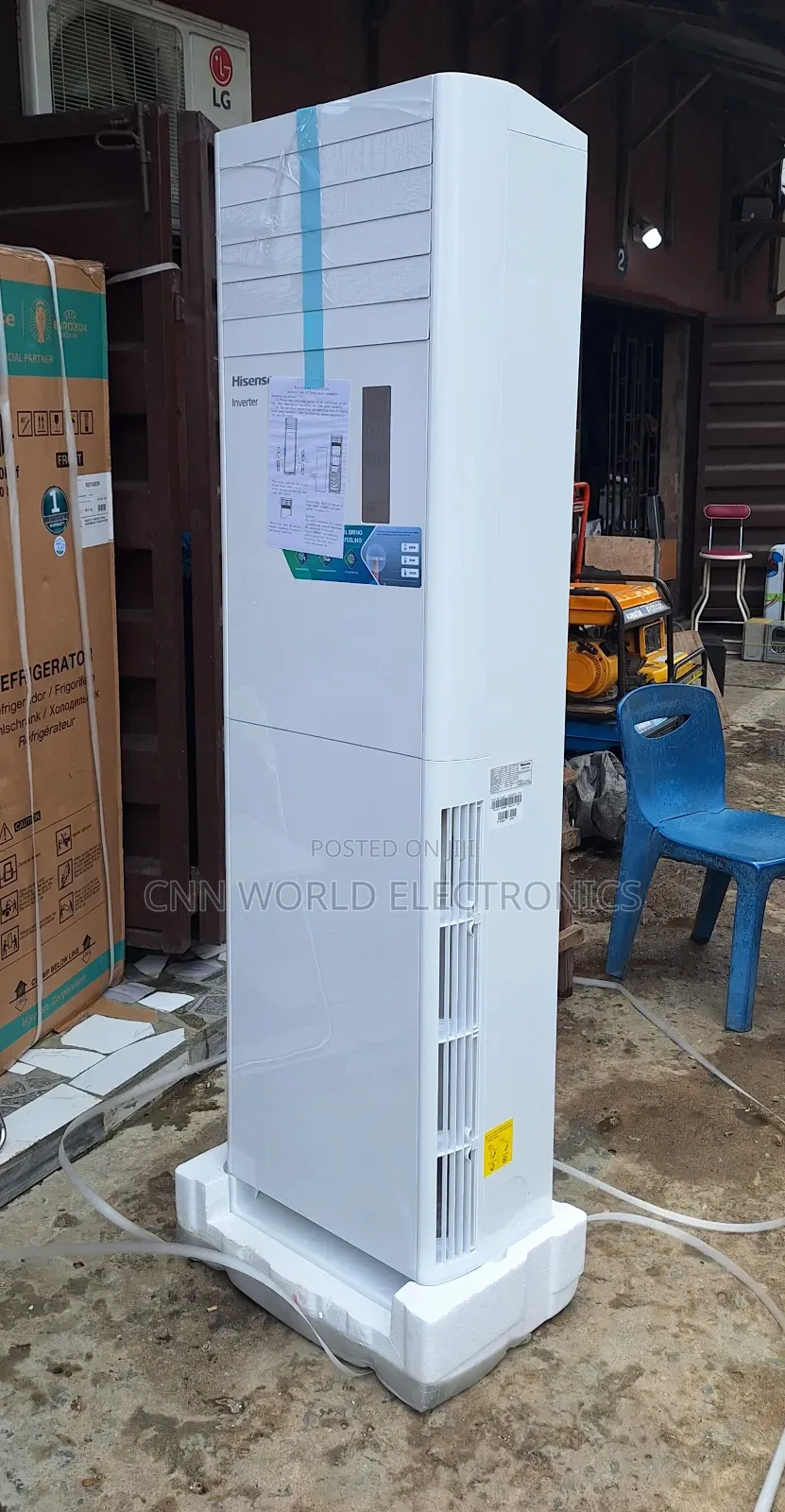 New Hisense 2ton Inverter Floor Standing Ac Copper R410a