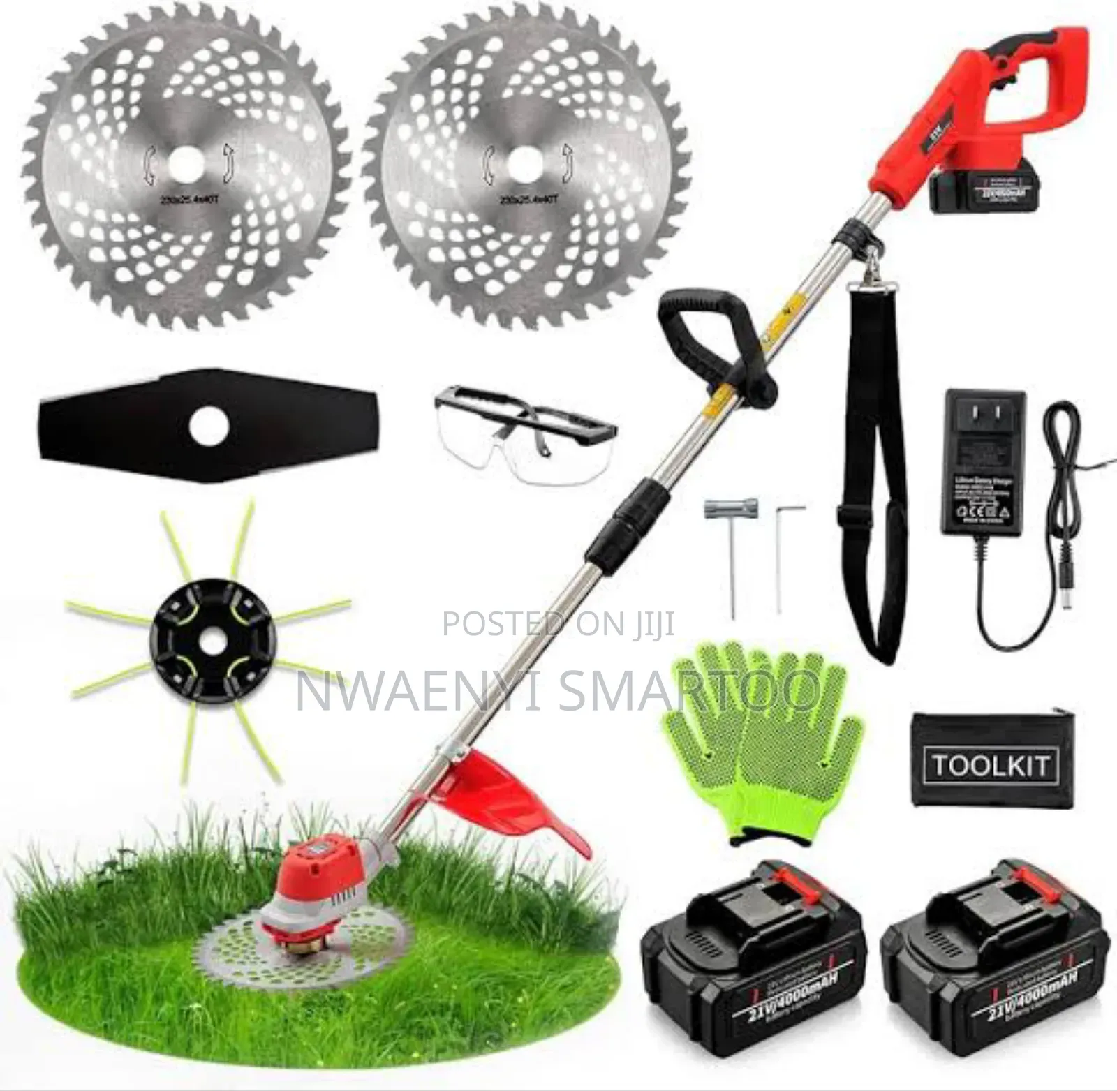 Cordless Grass Cutting Machine Original
