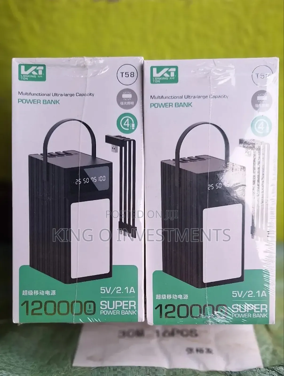 Power Bank 120,000mah