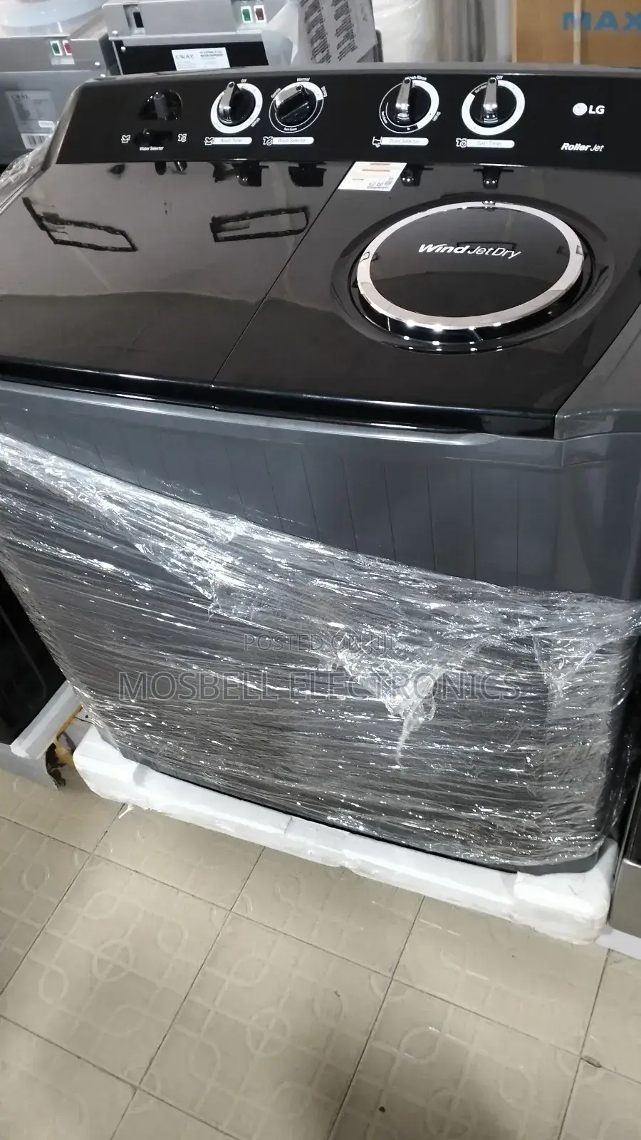 Lg 16kg Topload Semi Automatic Washing Machine