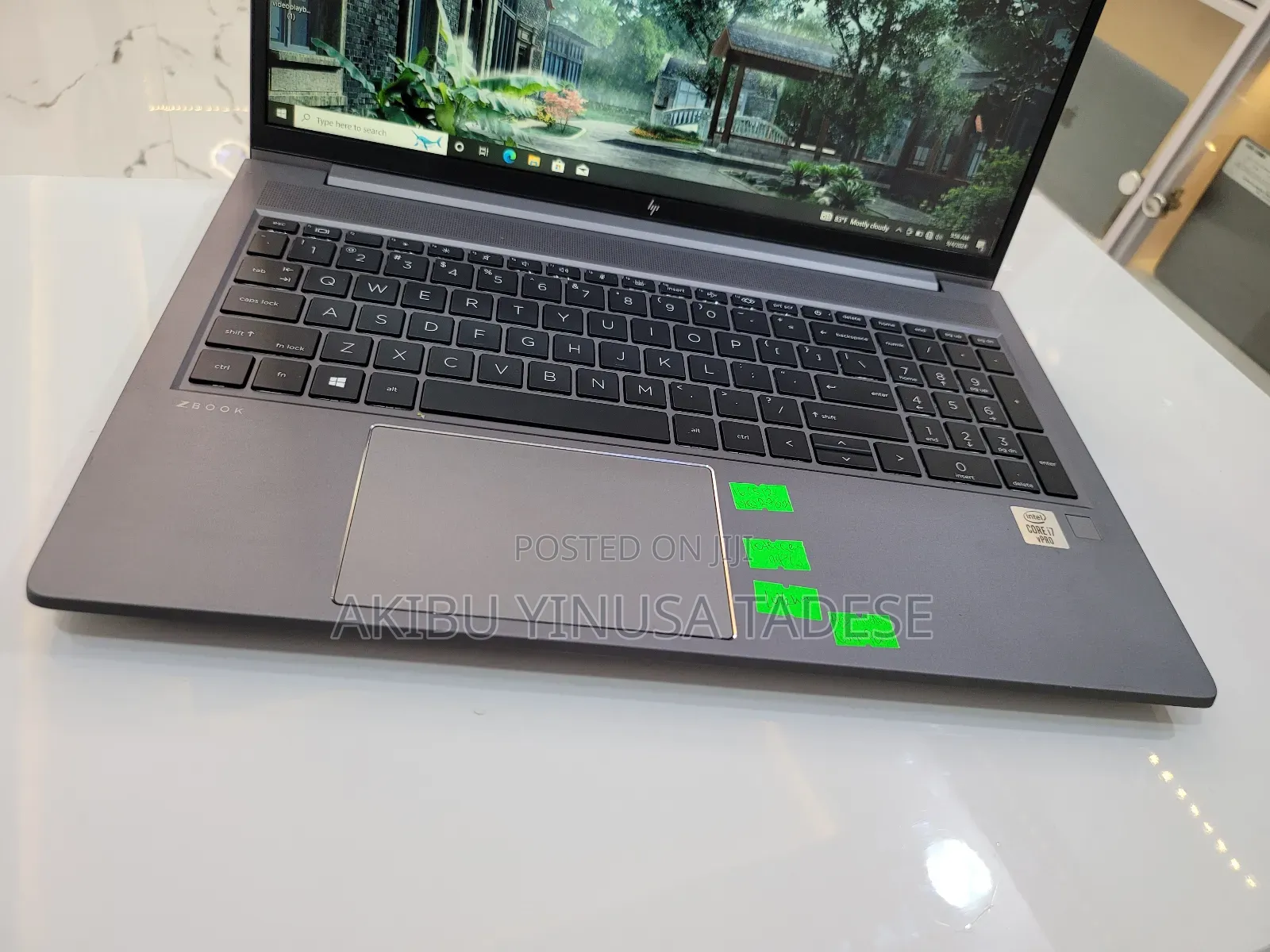 Laptop HP ZBook 15 16GB Intel Core I7 SSD 512GB