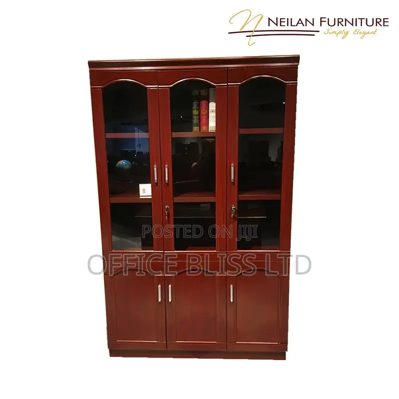 3 Door Home Office Book Shelf