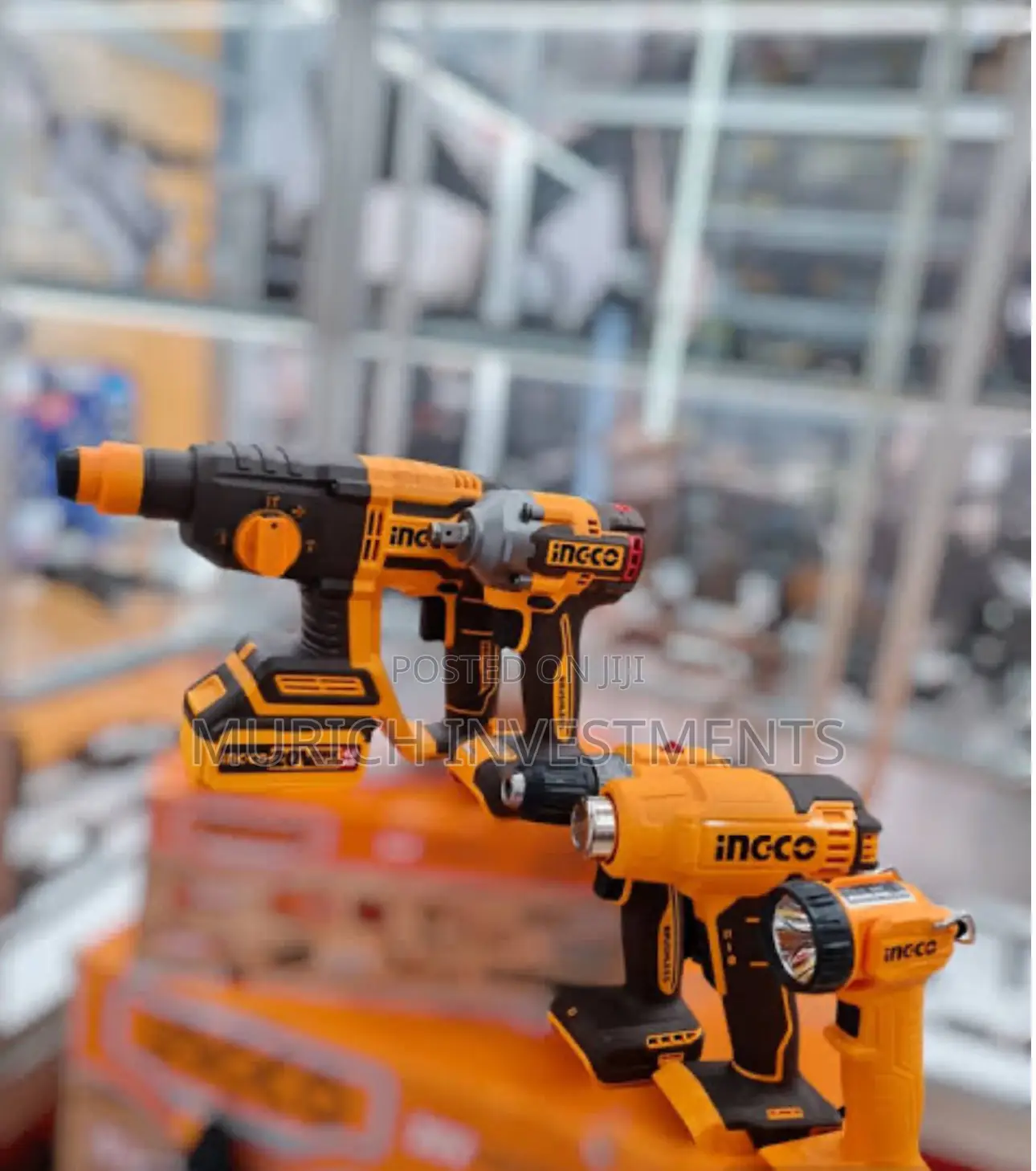 9-Piece Cordless Industrial Combo Kit - Model CKLI2098