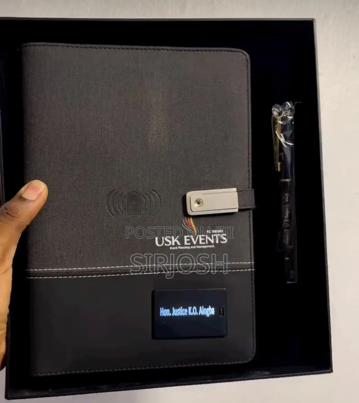 Unique Charger Note and Pen