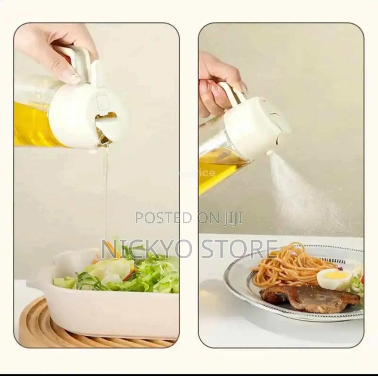 2 in 1 Oil Dispenser and Oil Sprayer 450ml