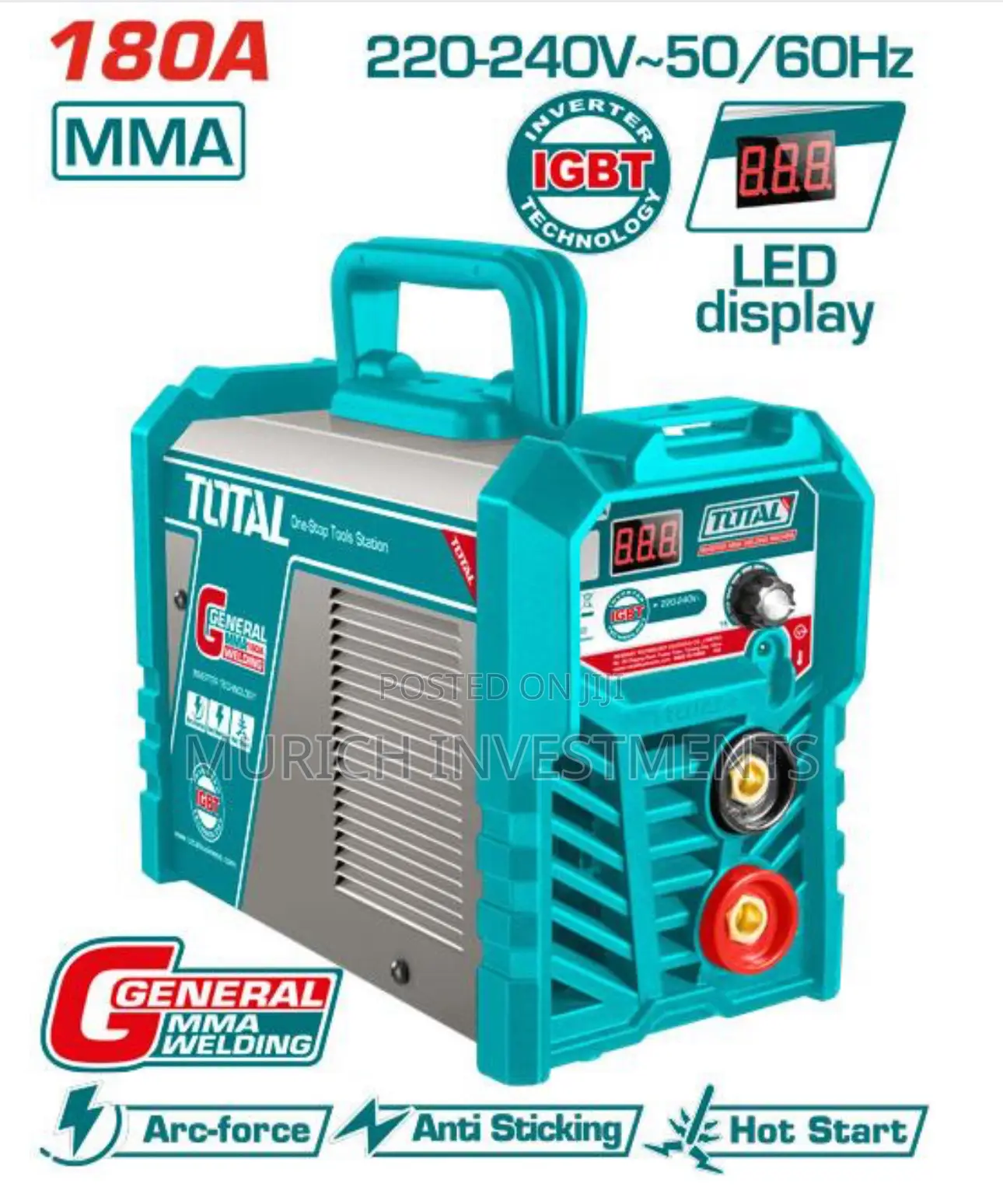 Total MMA Inverter Welding Machine 180A