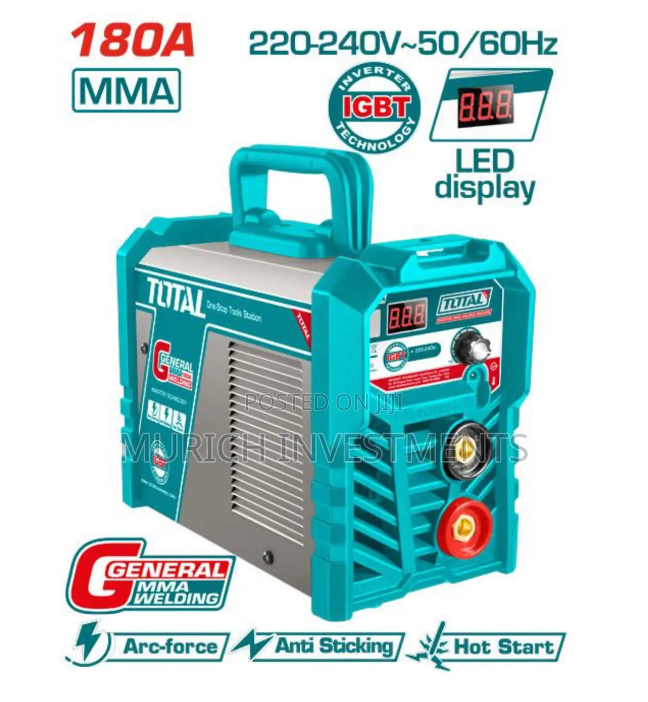 Total MMA Inverter Welding Machine 180A