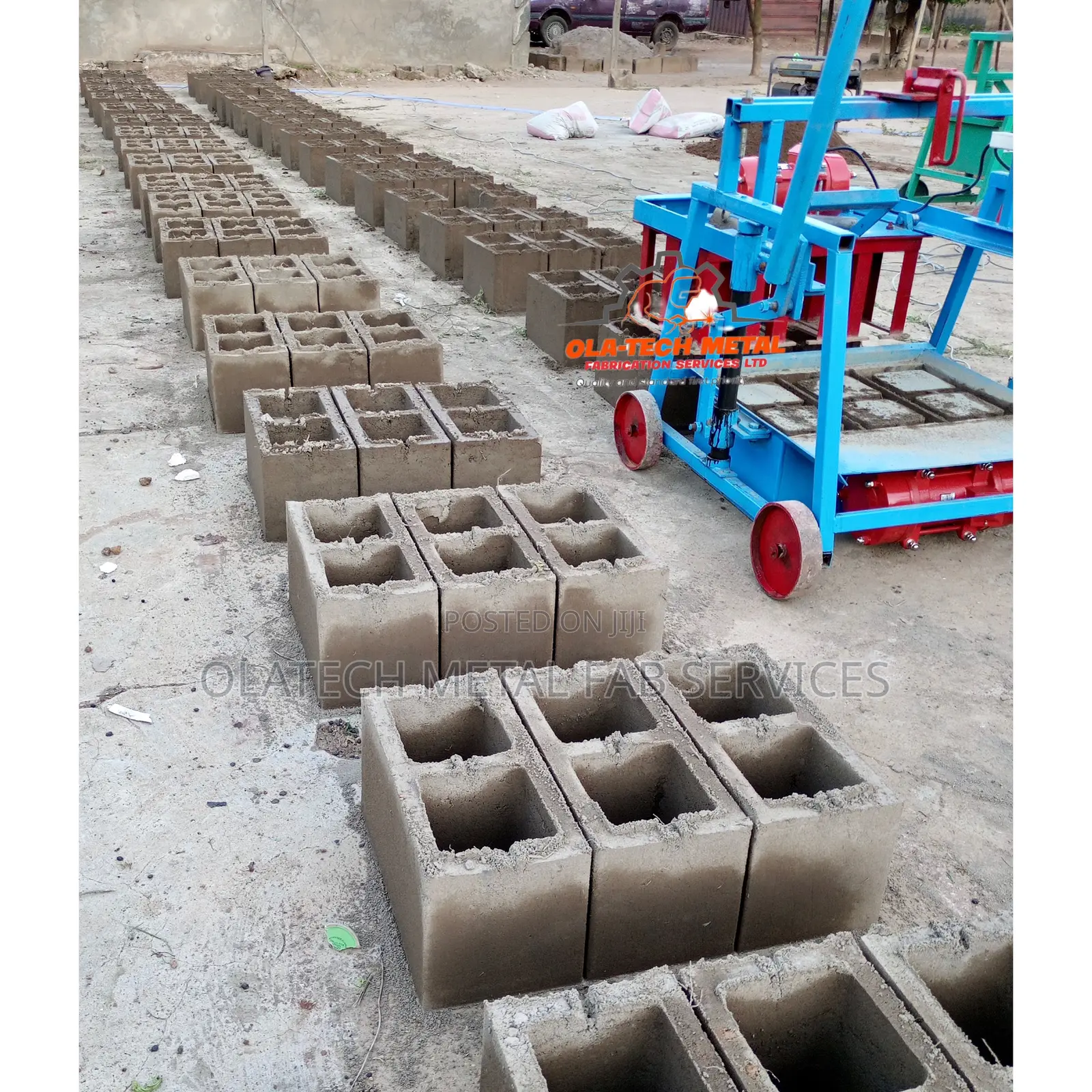 The Electric Block Molding Machine