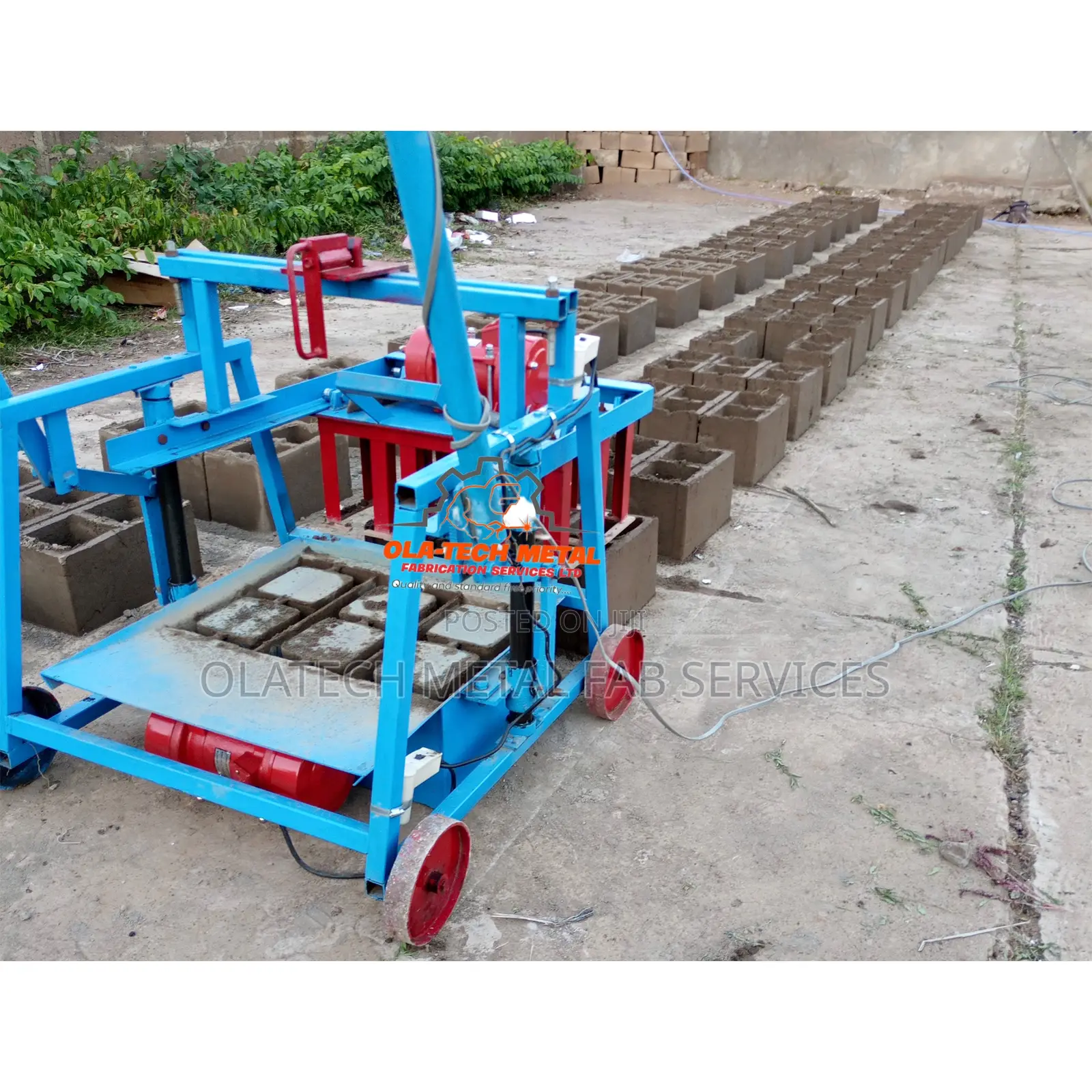 The Electric Block Molding Machine