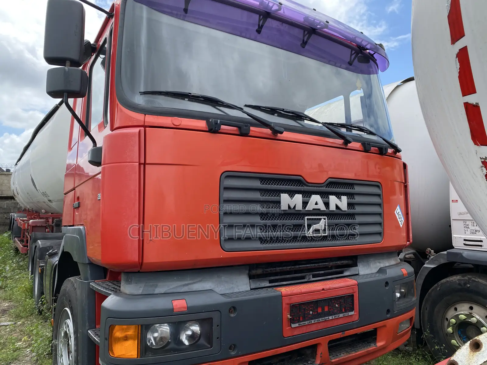 Man Diesel + LPG Gas Bridger - 35tons