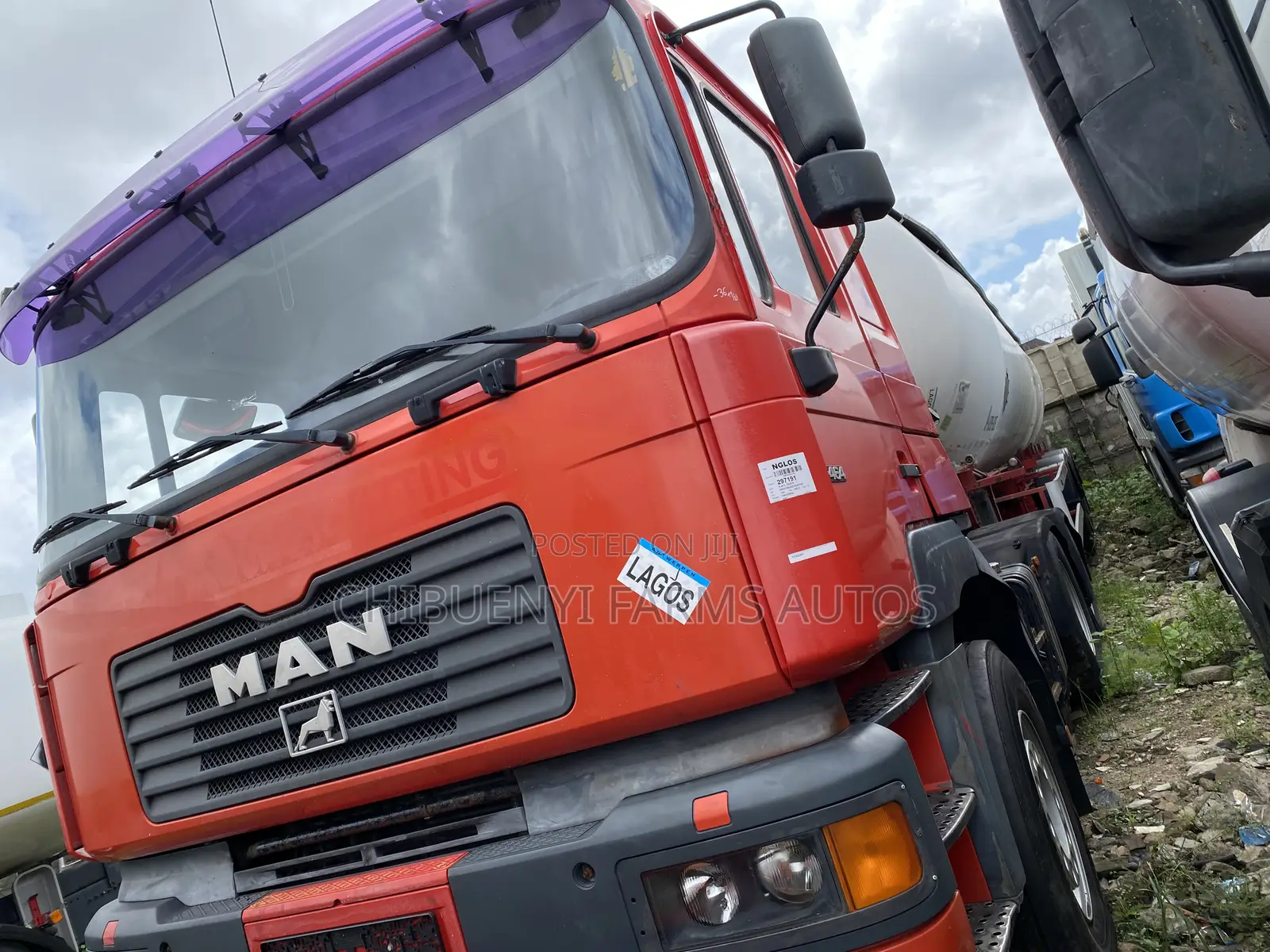 Man Diesel + LPG Gas Bridger - 35tons
