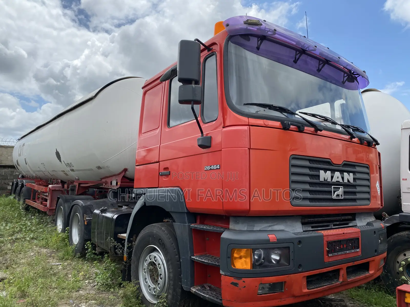 Man Diesel + LPG Gas Bridger - 35tons