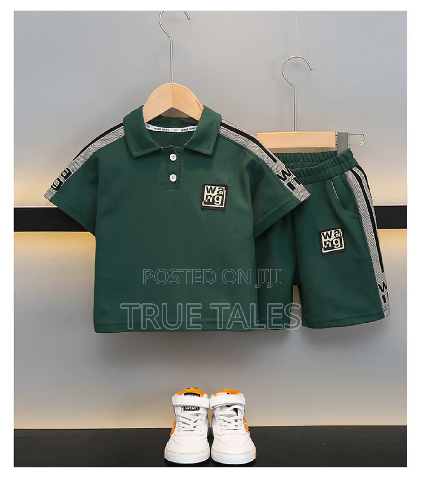 Wang Toddler Boy's Shirt And Shorts Set