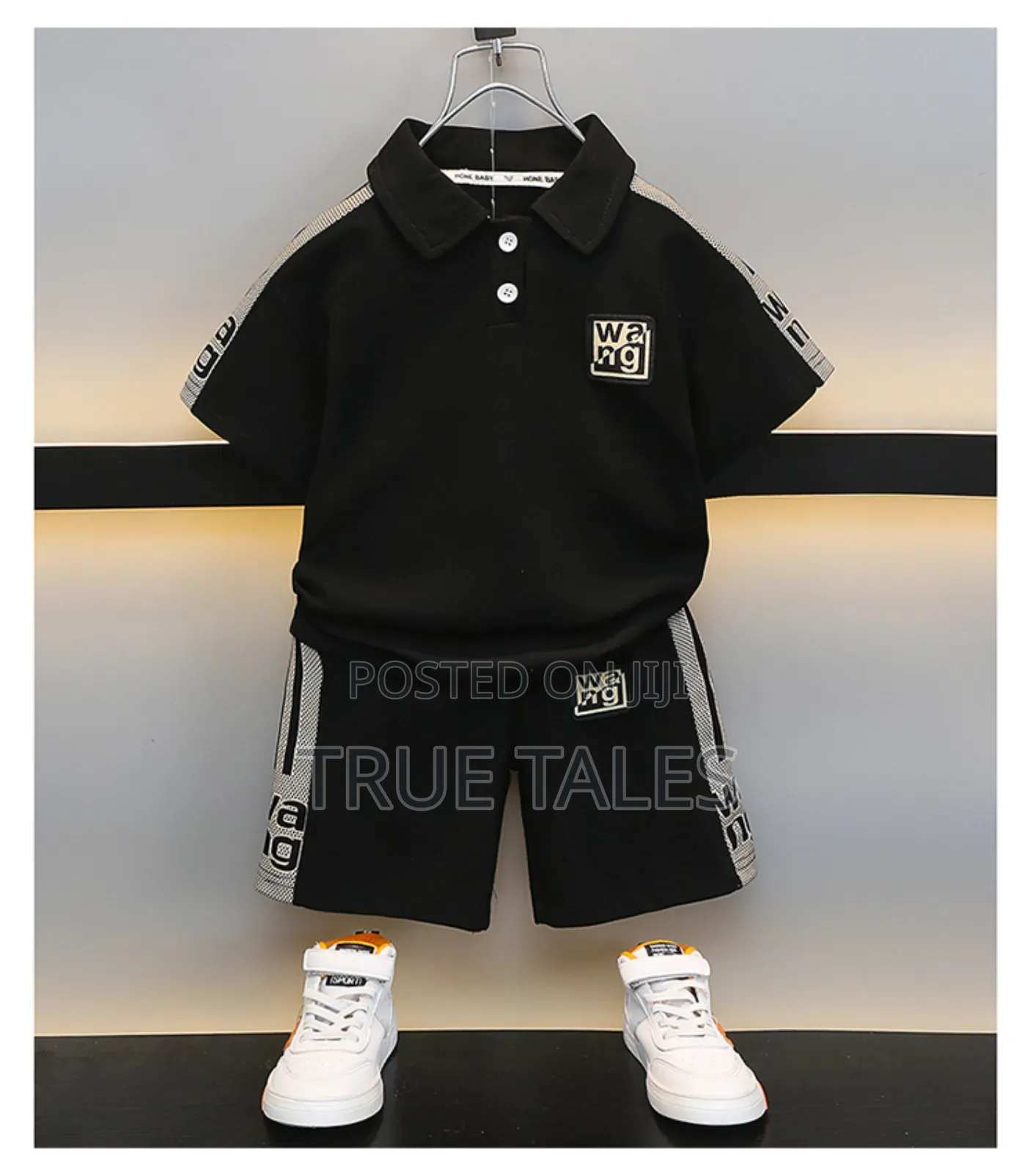 Wang Toddler Boy's Shirt And Shorts Set