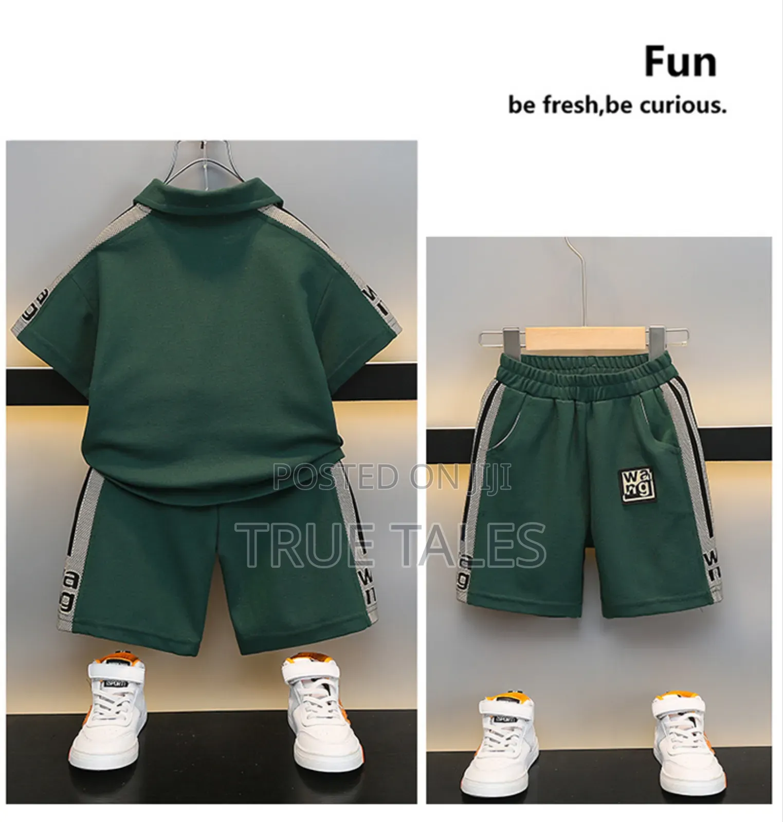 Wang Toddler Boy's Shirt And Shorts Set