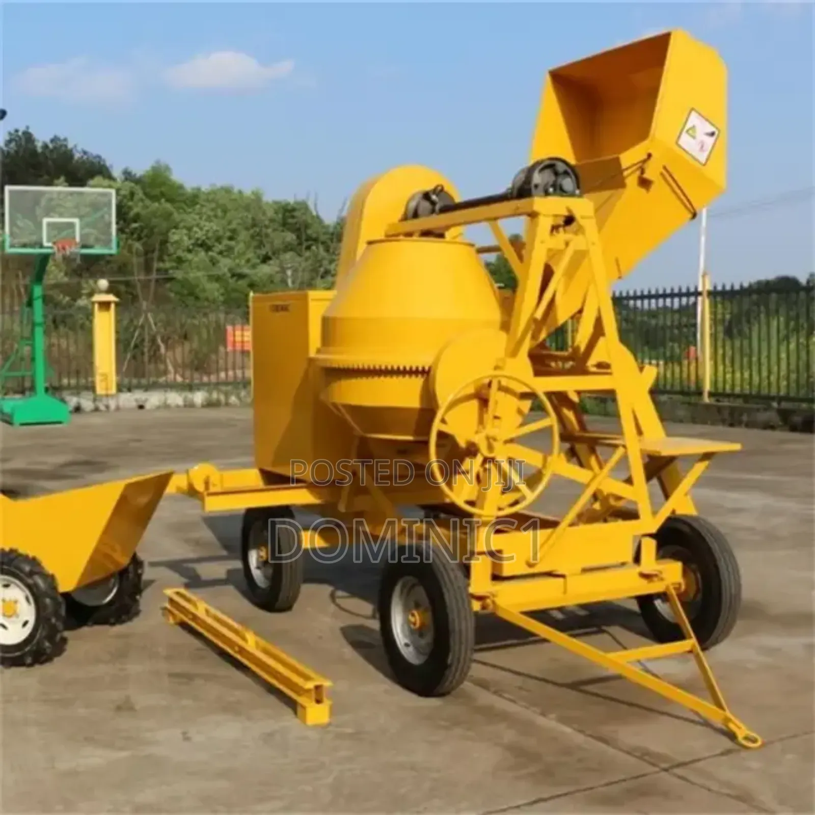 Self-Concrete Mixer 500l Heavy Duty