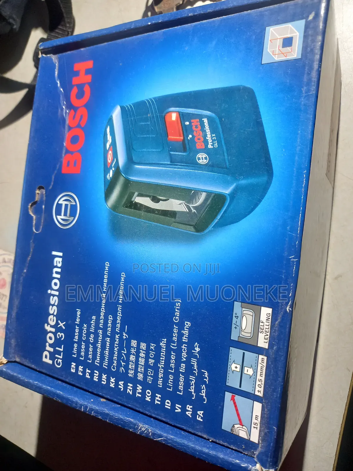 Original Bosch GLL 3x Line Laser Level Tape