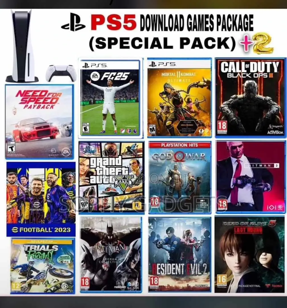 Installation of Interesting and Licensed Games Ps4 and 5