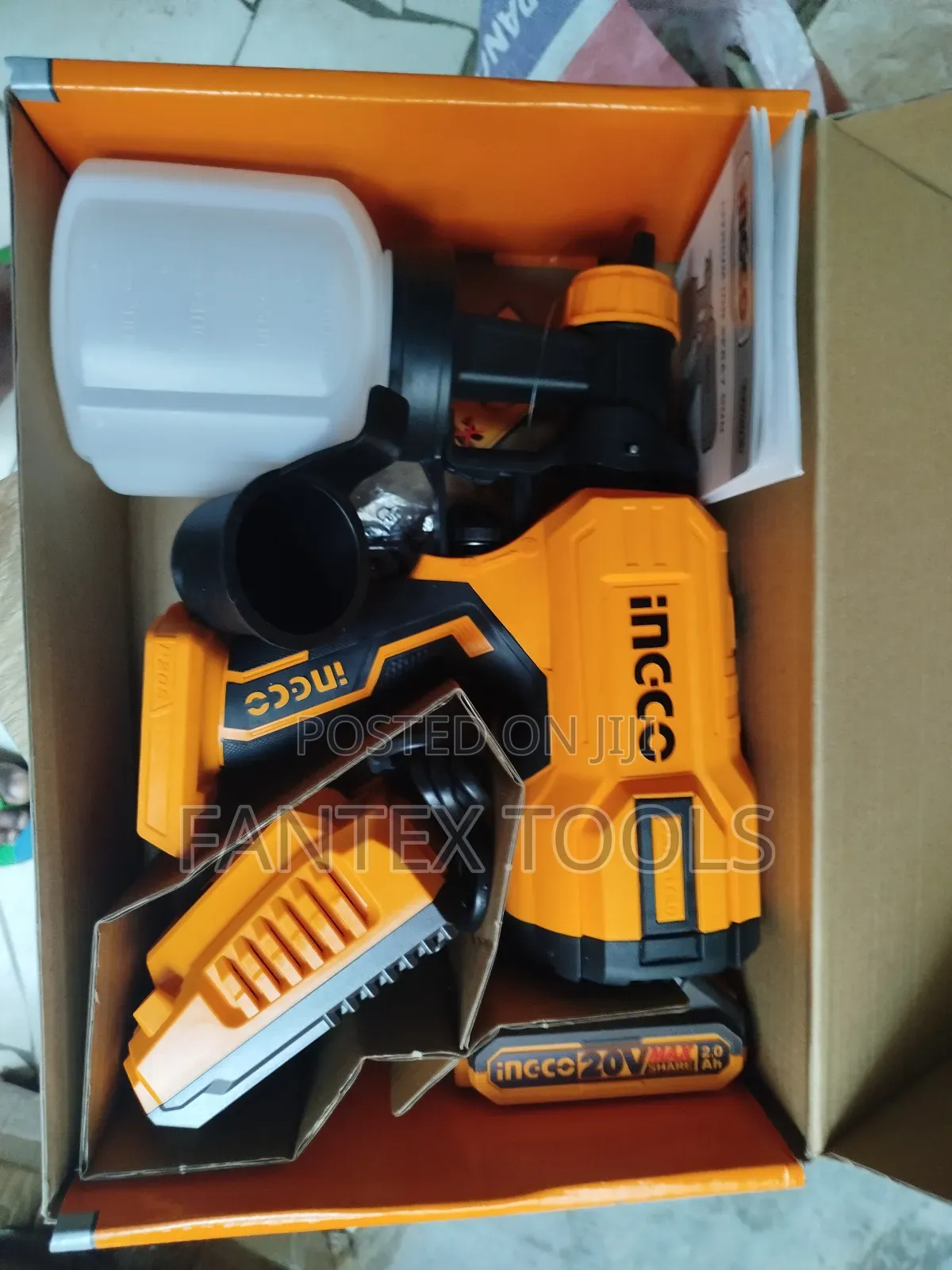 Lithium -Ion Spray Gun
