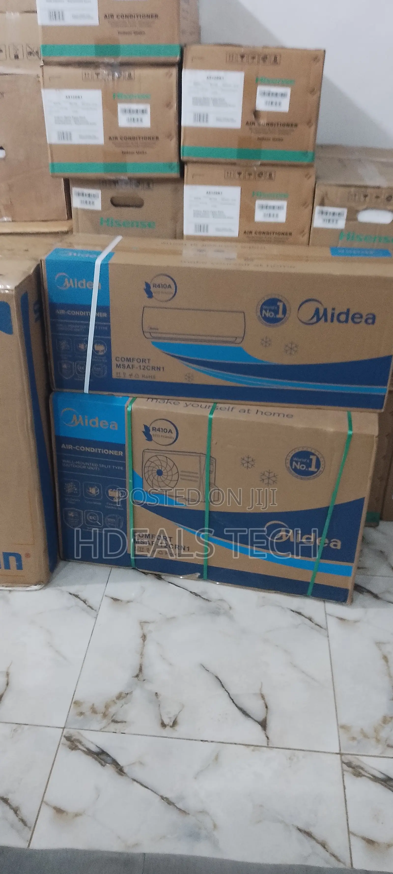 Super Power Wall Mounted Midea Non Inverter 1.5hp AC