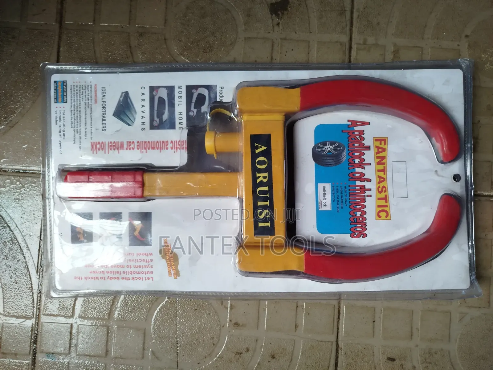 Car Wheel Clamp.