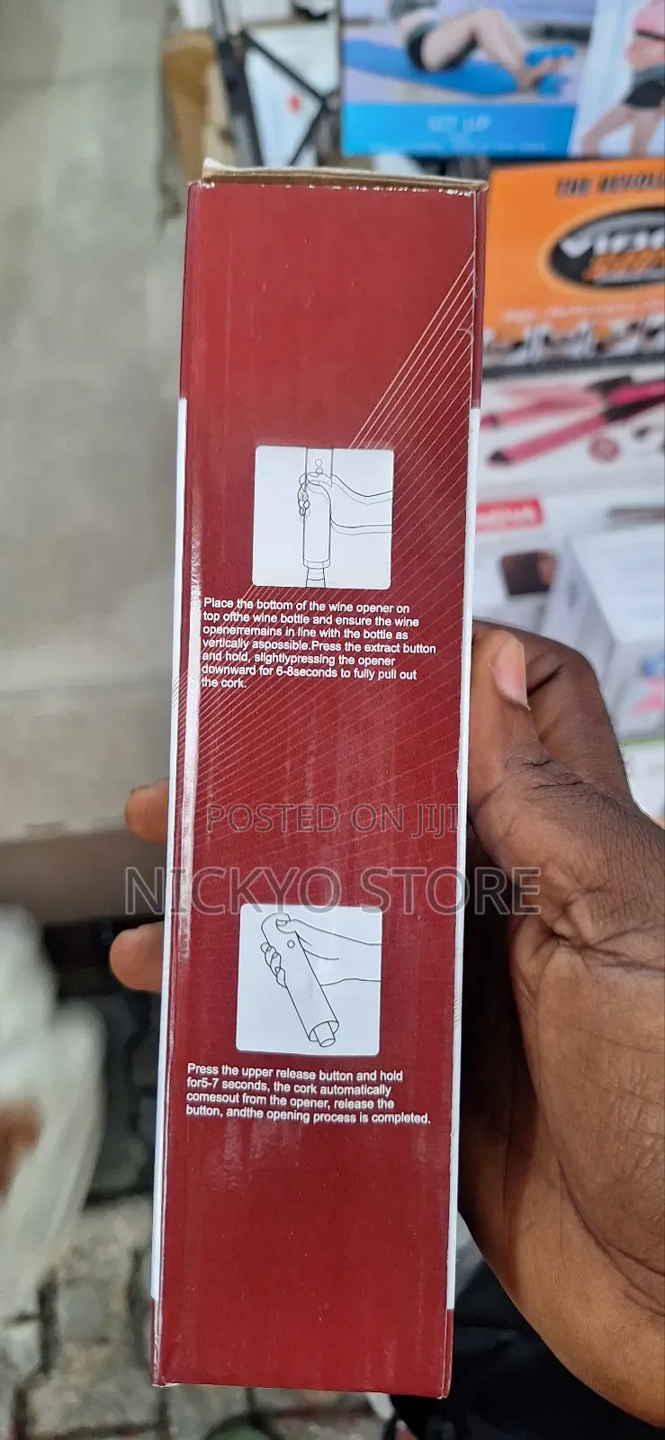 Electric Rechargeable Wine Opener