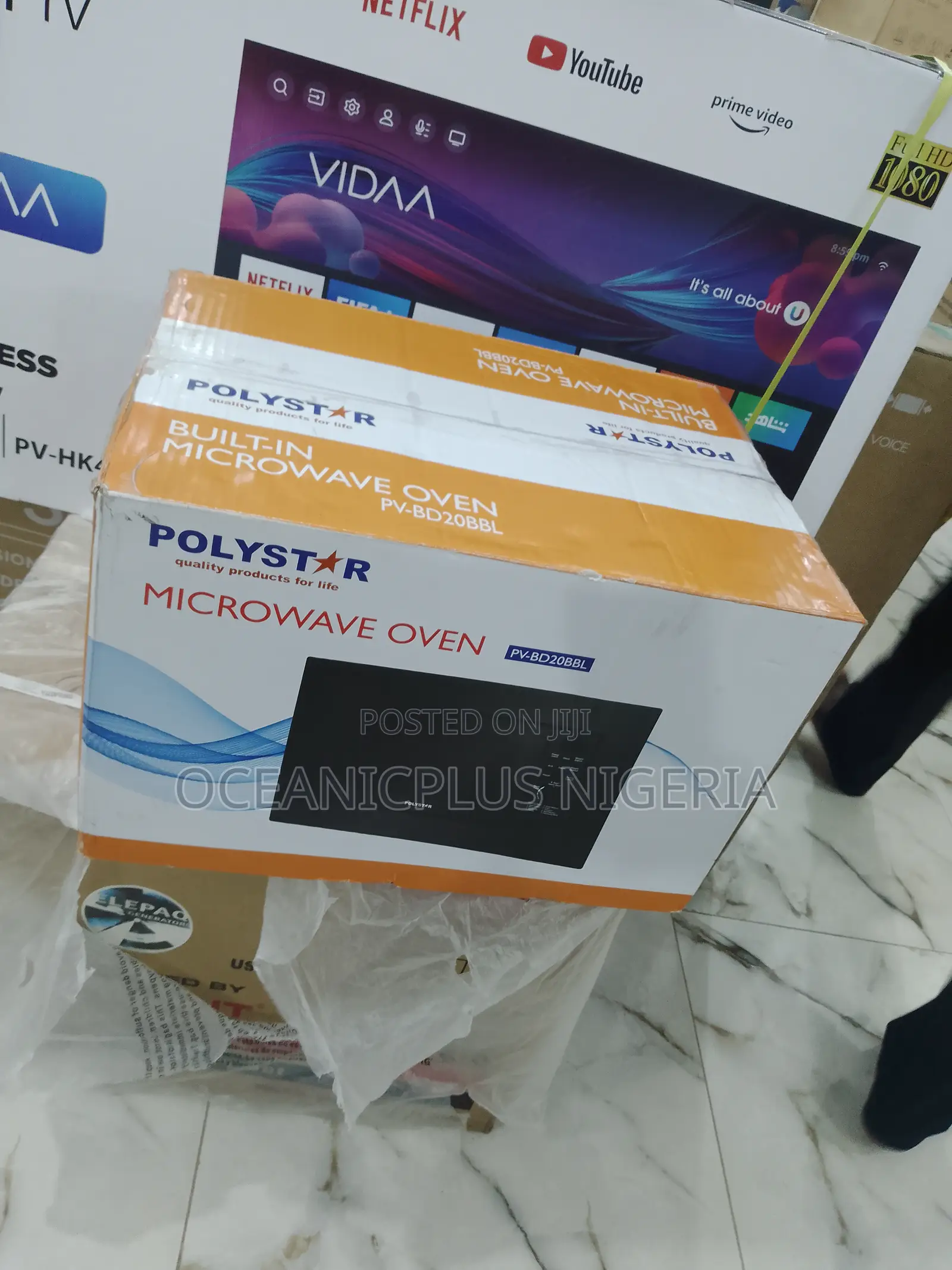 Polystar Smart-Built in 20litres Microwave
