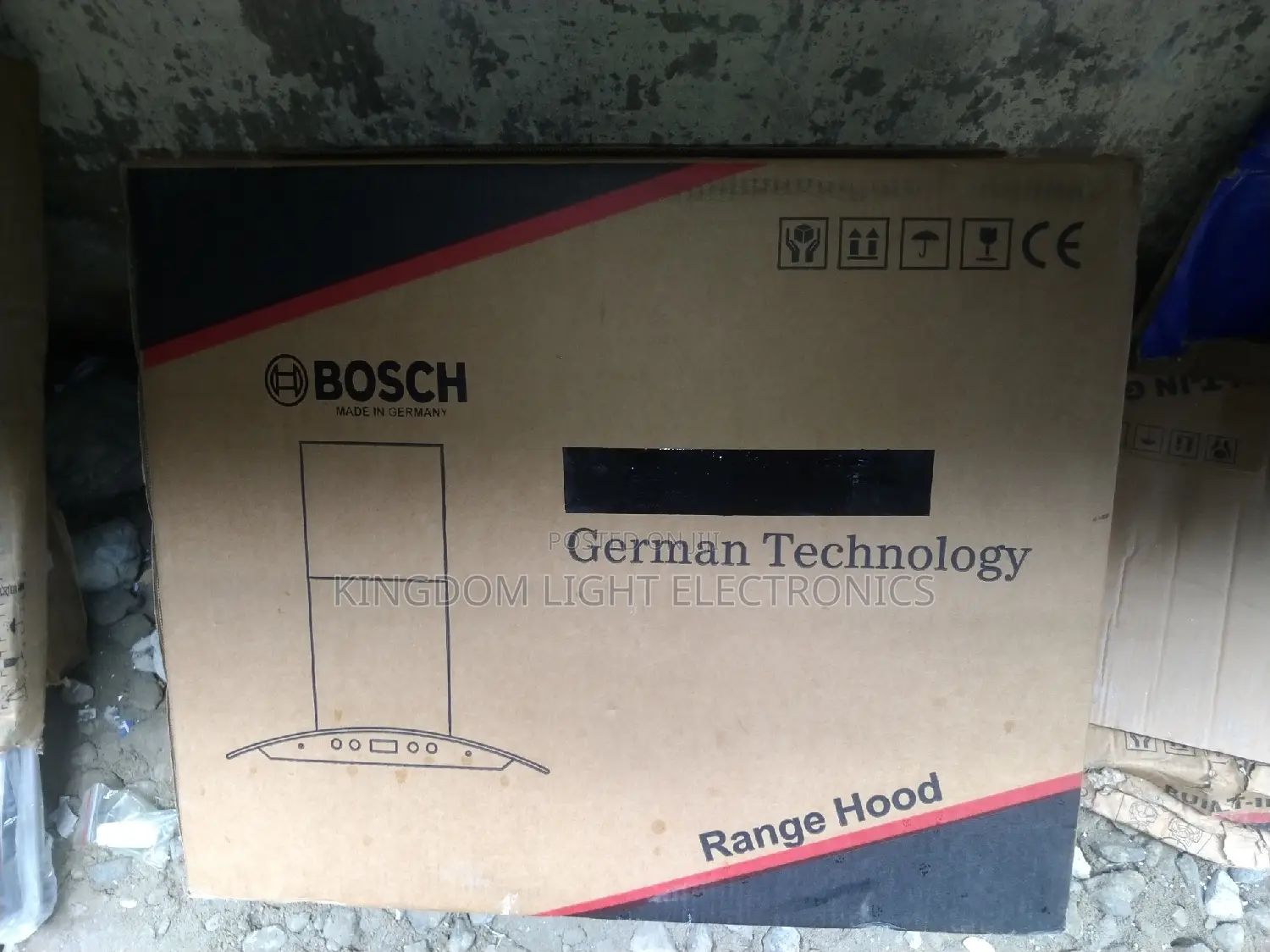 Bosch 60x60cm Kitchen Heat Extractor