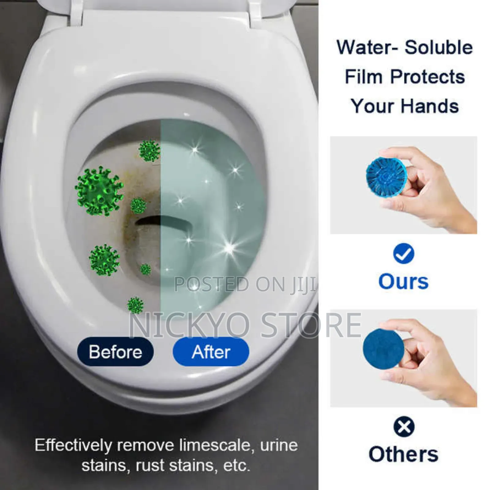 6pcs Toilet Cleaner Air Fresheners