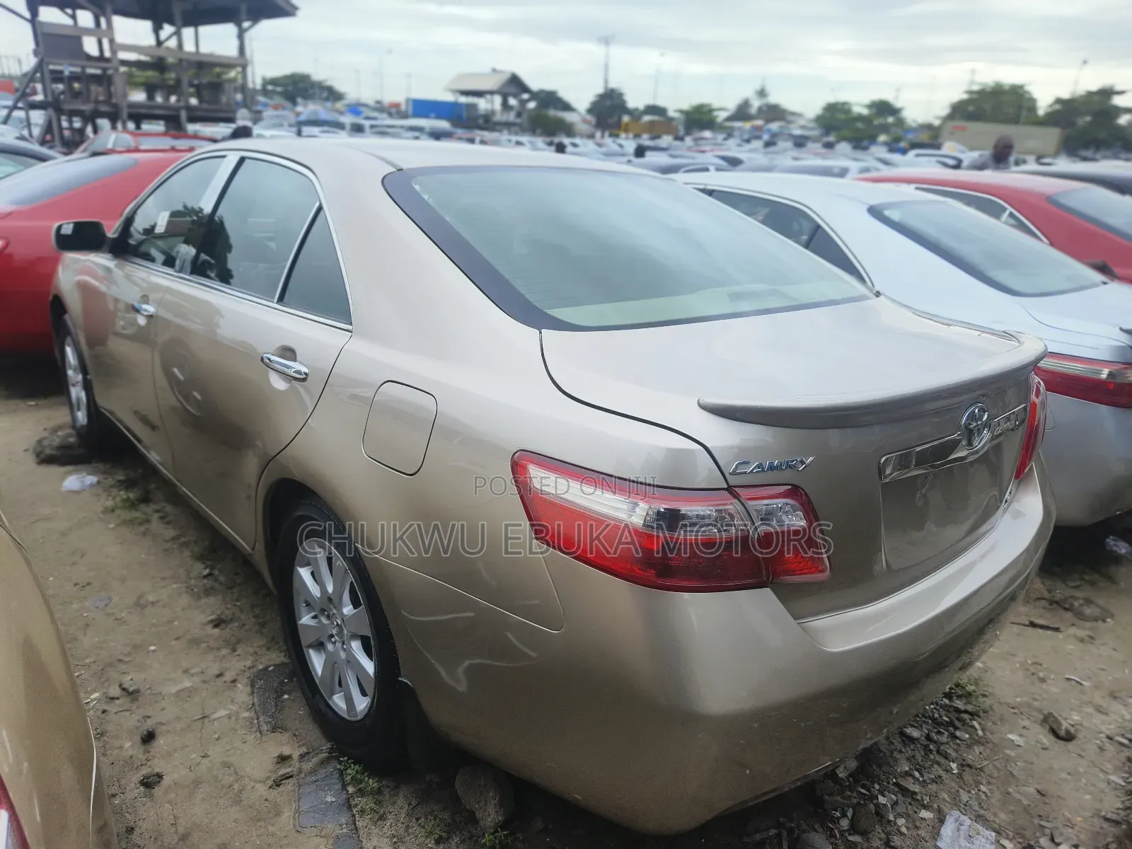 Toyota Camry 2.4 XLE 2008 Gold