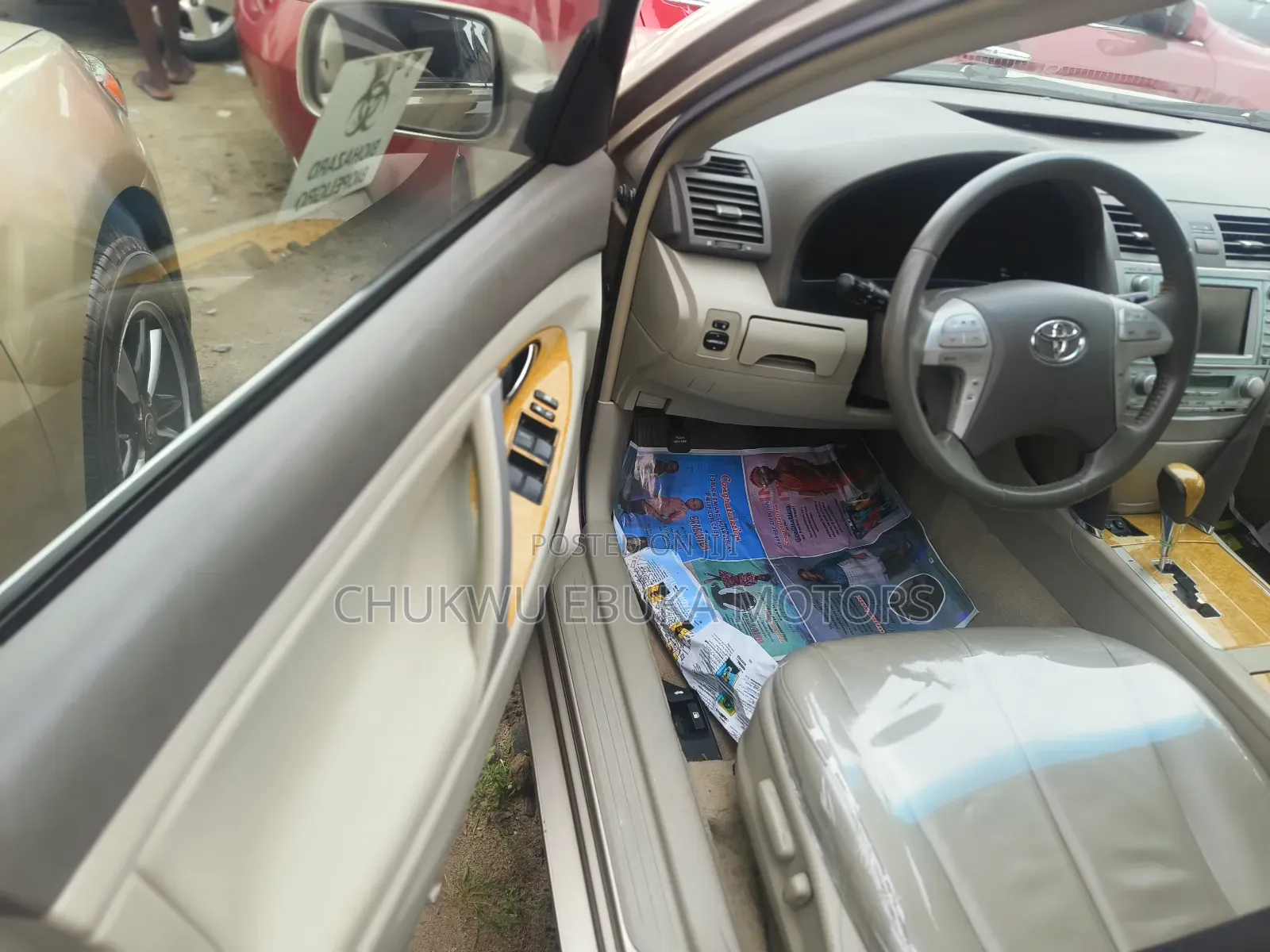 Toyota Camry 2.4 XLE 2008 Gold