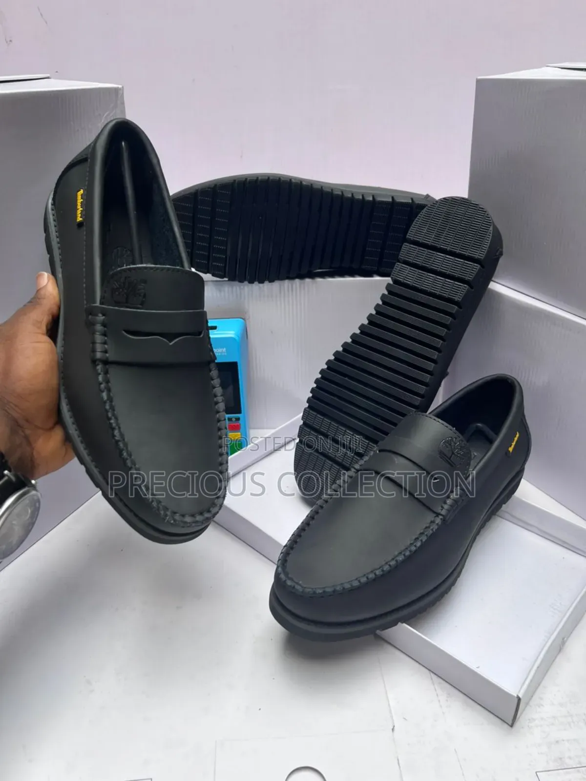 Men's Timberland All Black Loafers