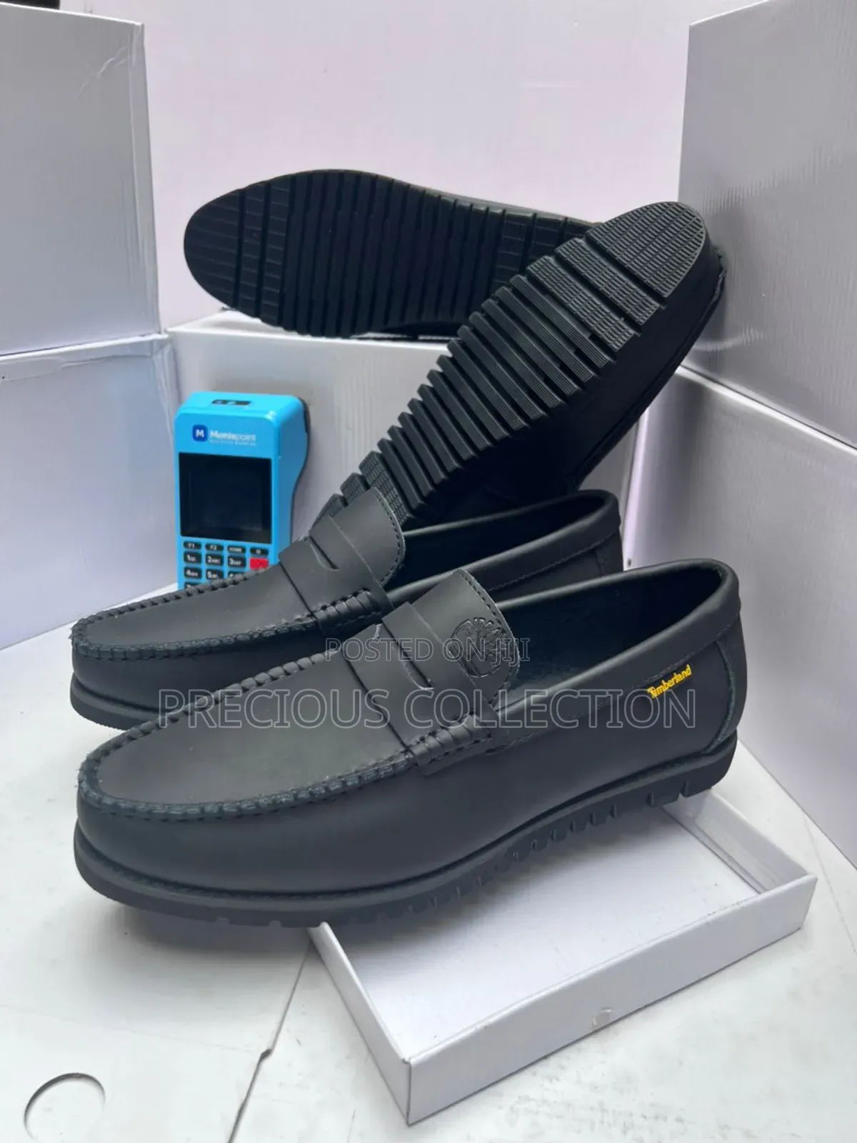 Men's Timberland All Black Loafers