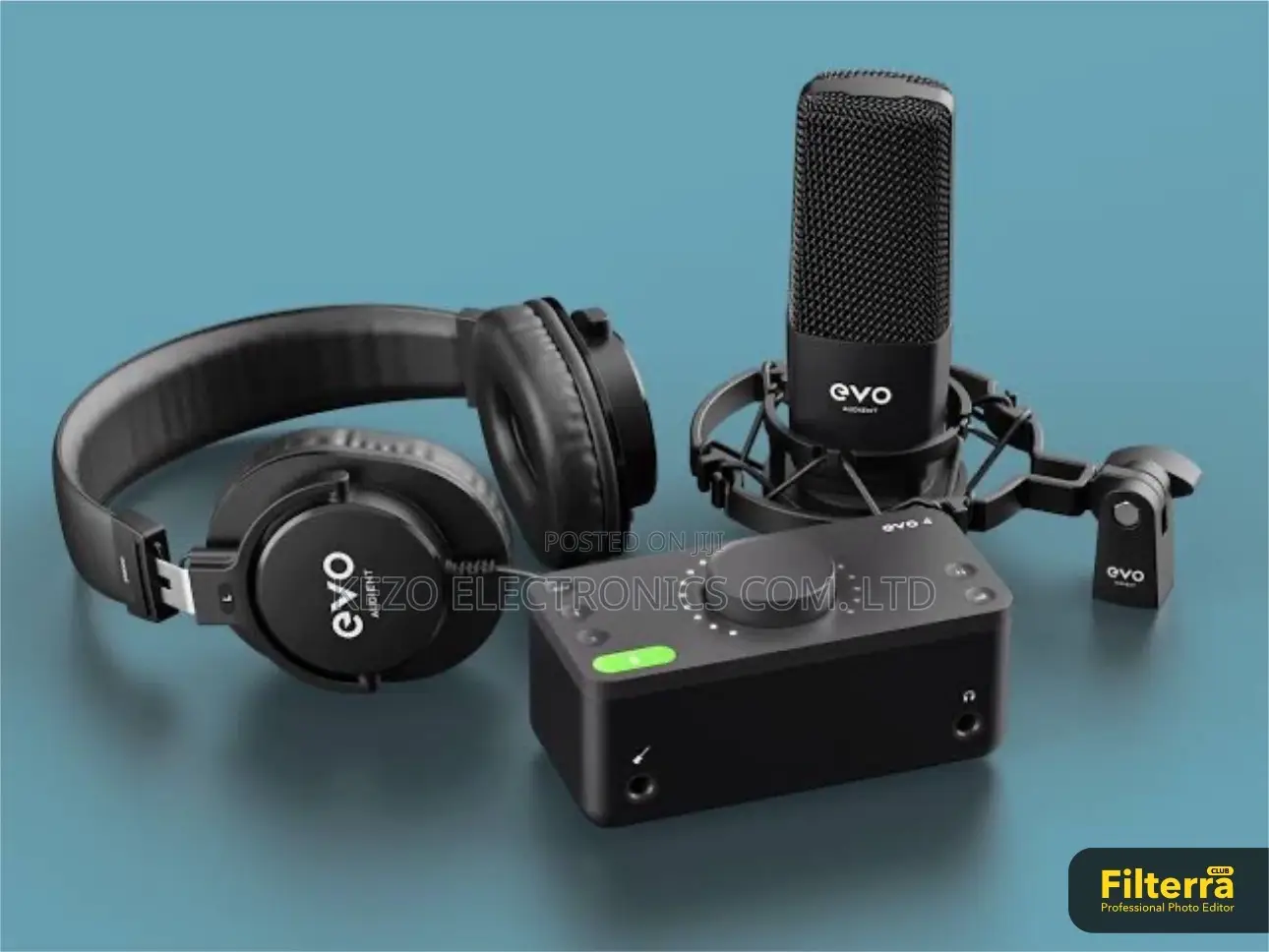 Audient Evo Recording Bundle