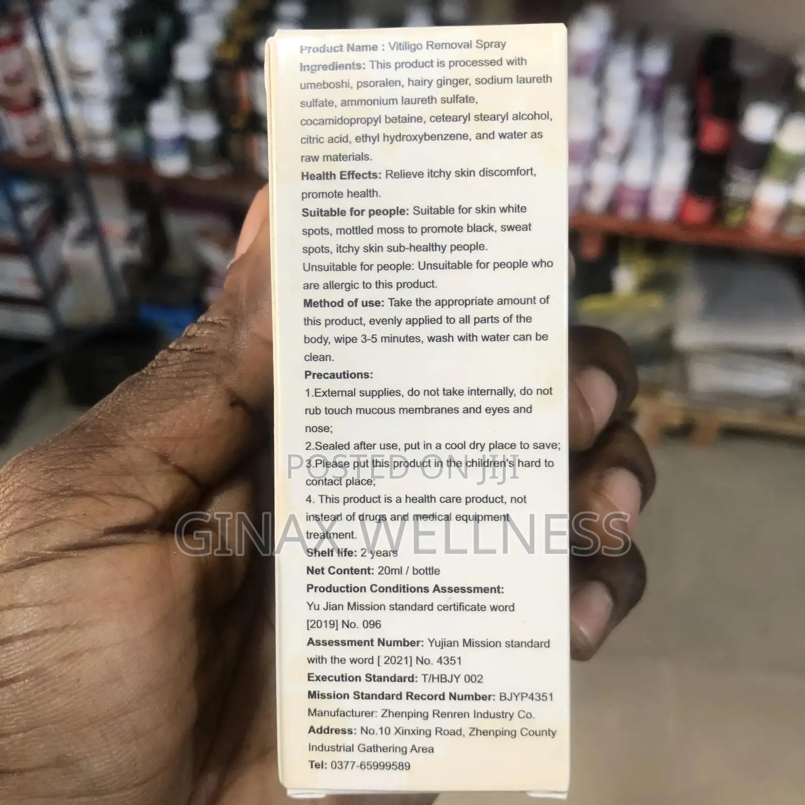 Vitiligo Removal Spray