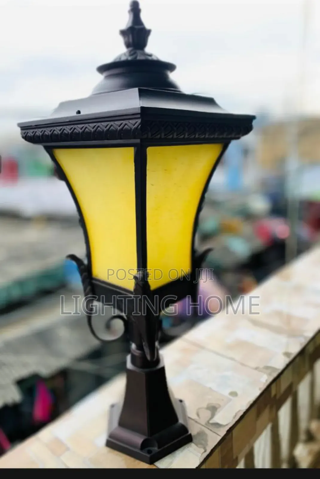 Outdoor Top Fence Lamp