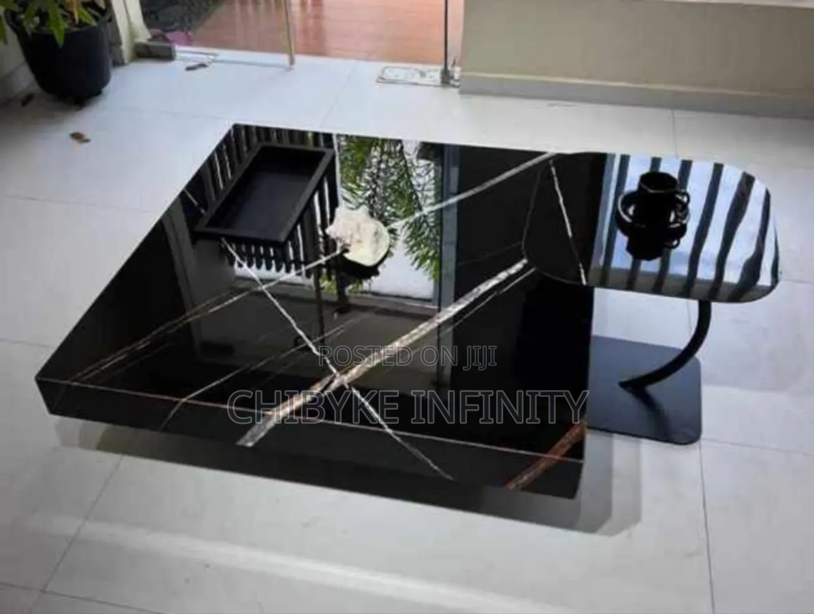 Brand New And Imported Center Table With One Side Stool