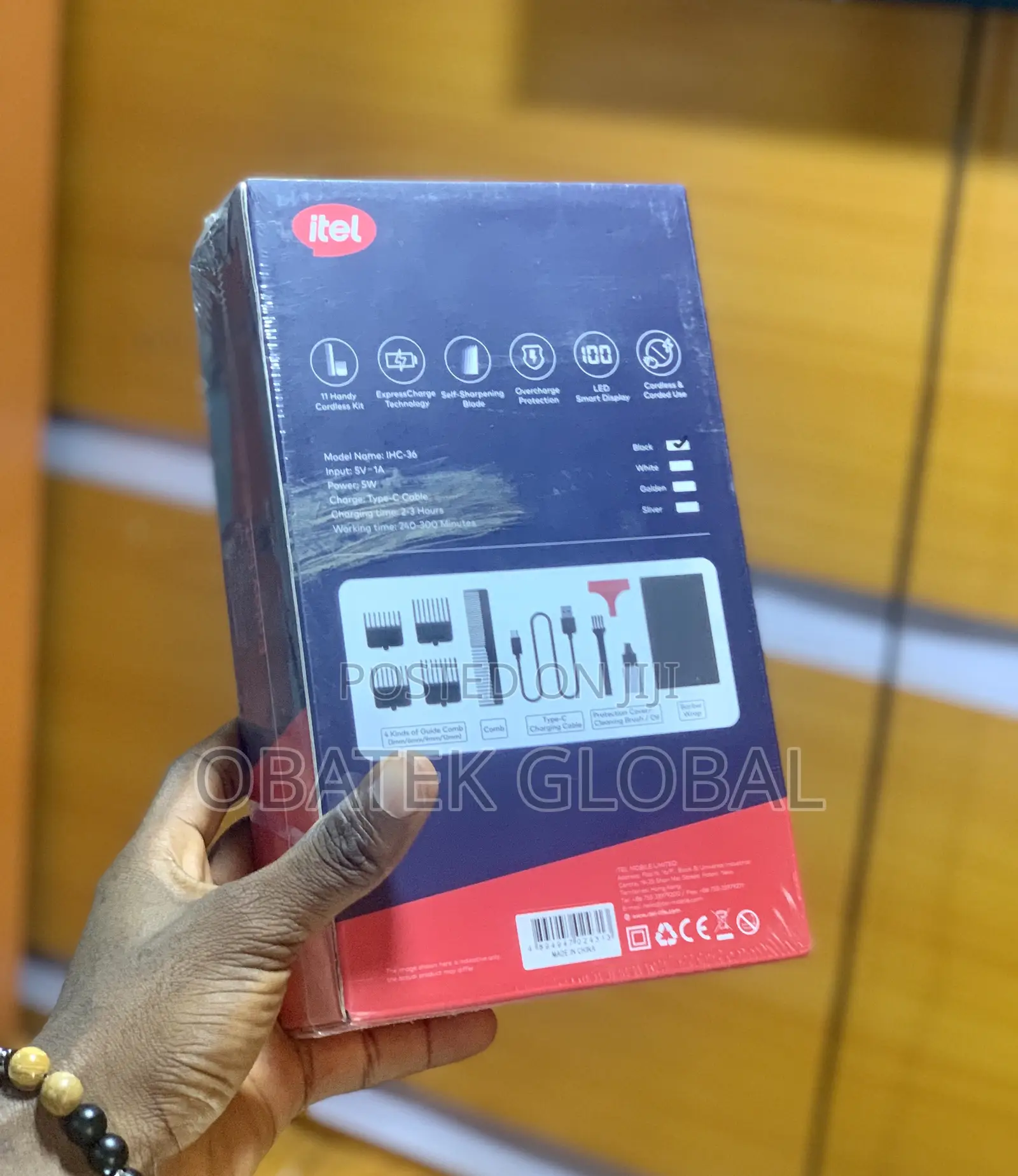 Itel Express Charge Hair Clipper (Classic 4)