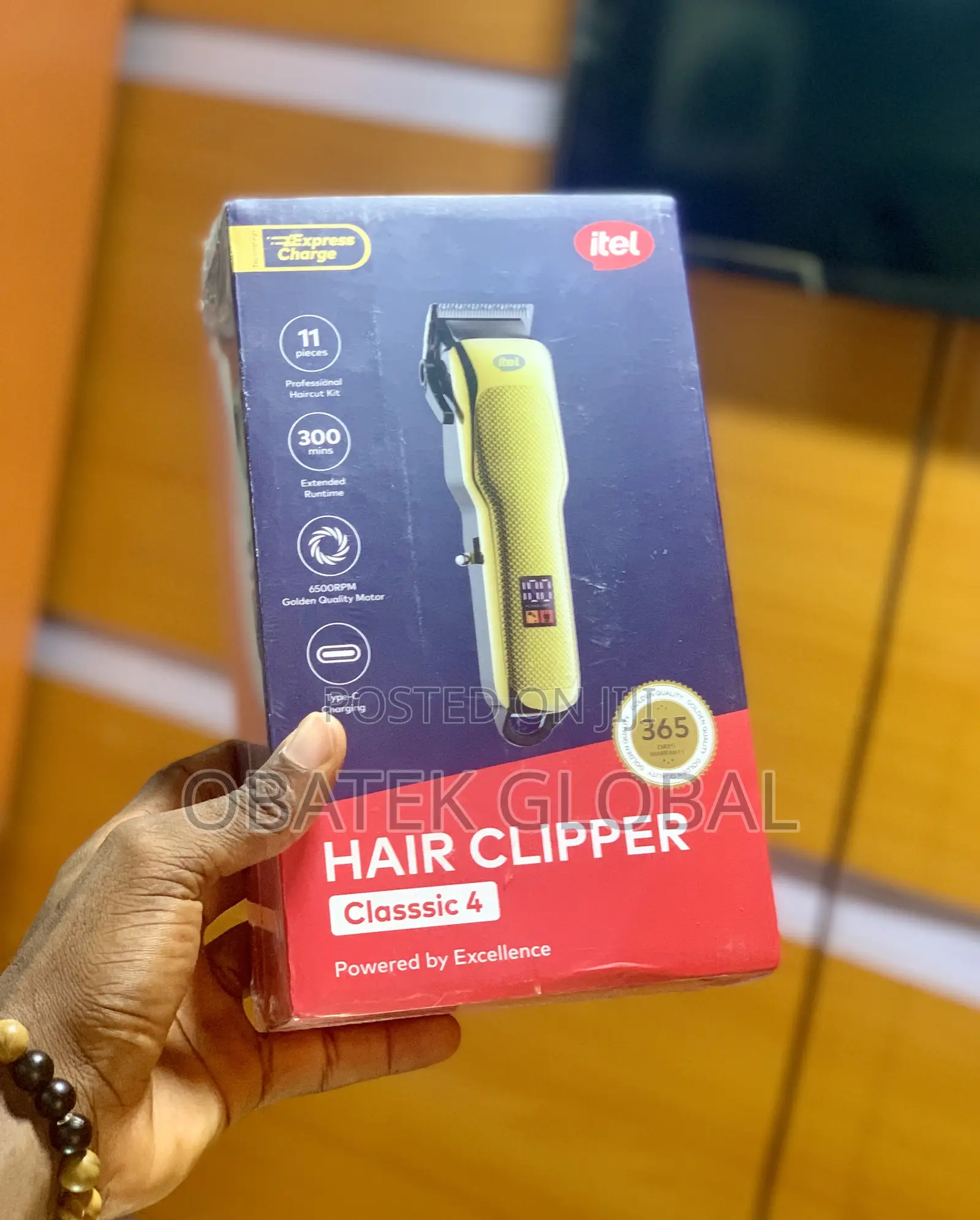 Itel Express Charge Hair Clipper (Classic 4)