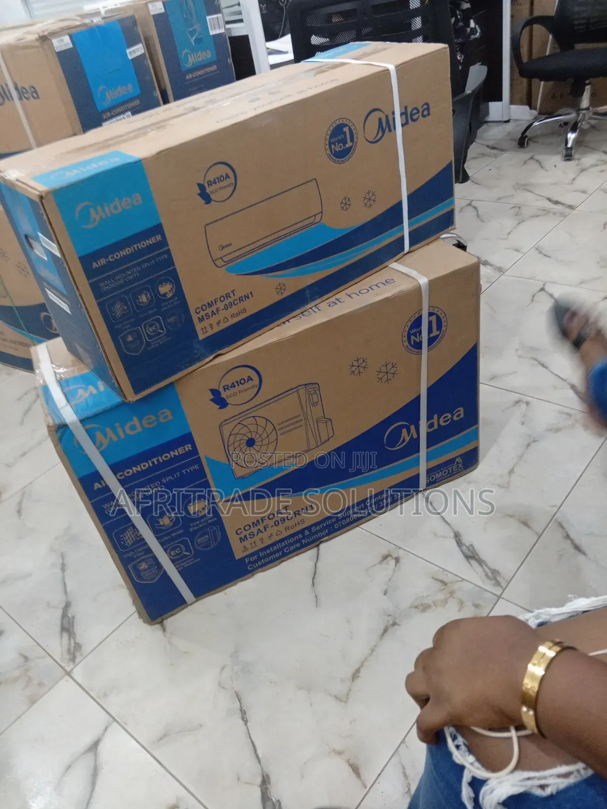 Midea Msaf09crn1 AC- 1hp_ White