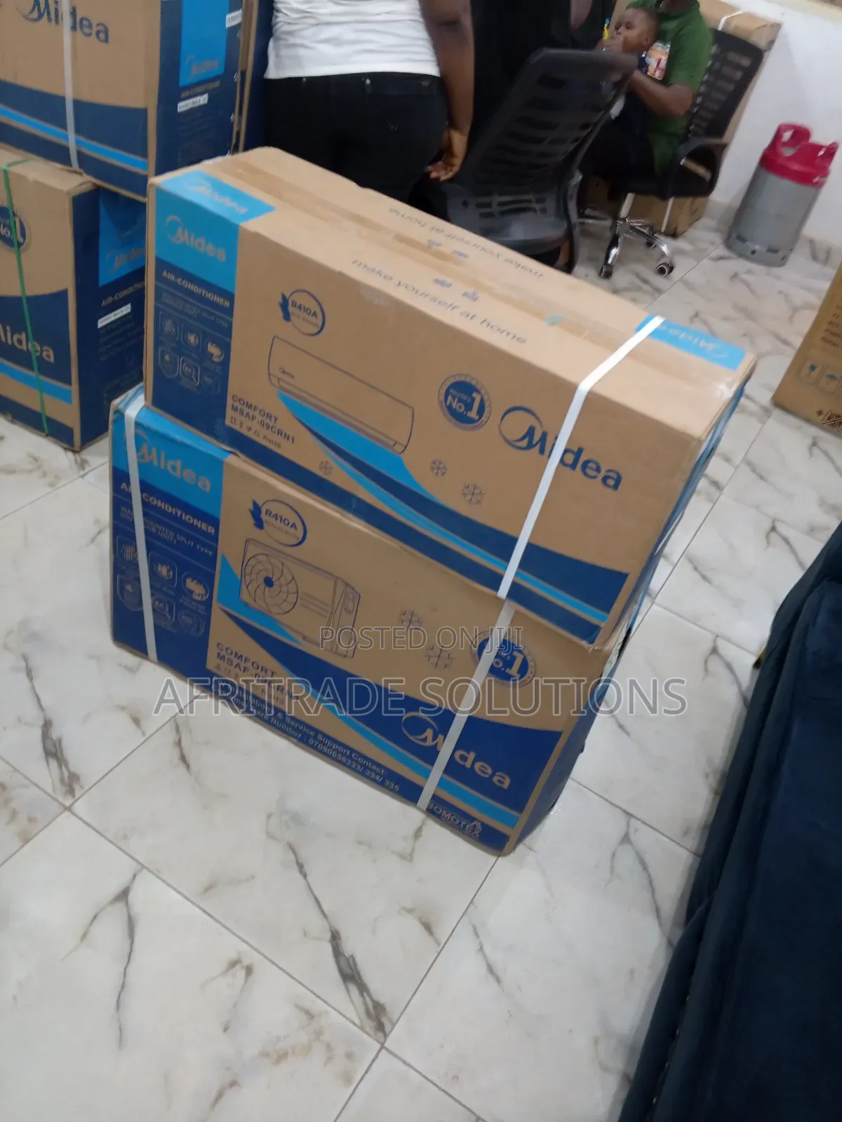 1hp Midea AC Non Inverter (09crn1) With Remote Control