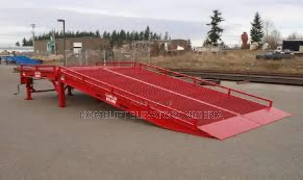 8t Mobile Container Loading Dock Ramp Lift Car Ramp
