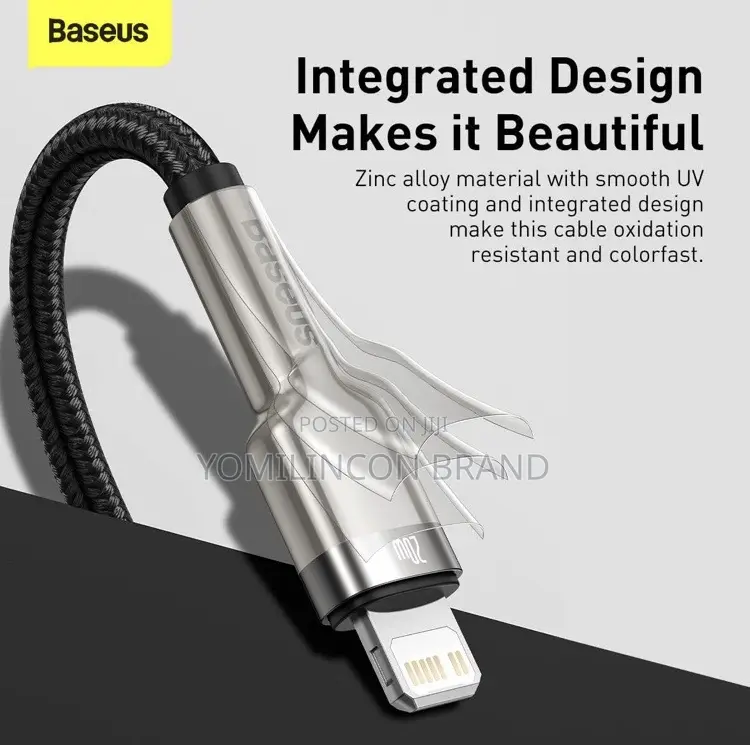 Baseus Cafule Series Metal Data Cable Type-C to Ip Pd 20w