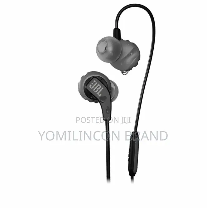 JBL Endurance RUN - Wired Sport in-Ear Headphones - Black