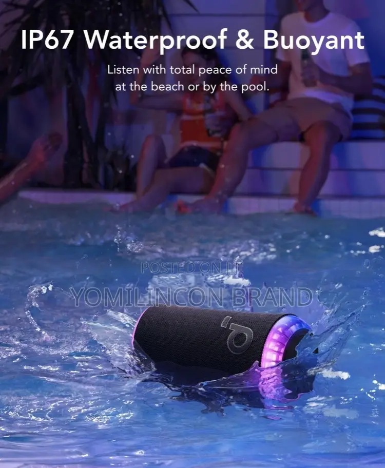 Soundcore Glow Portable Speaker With 30W 360° Sound