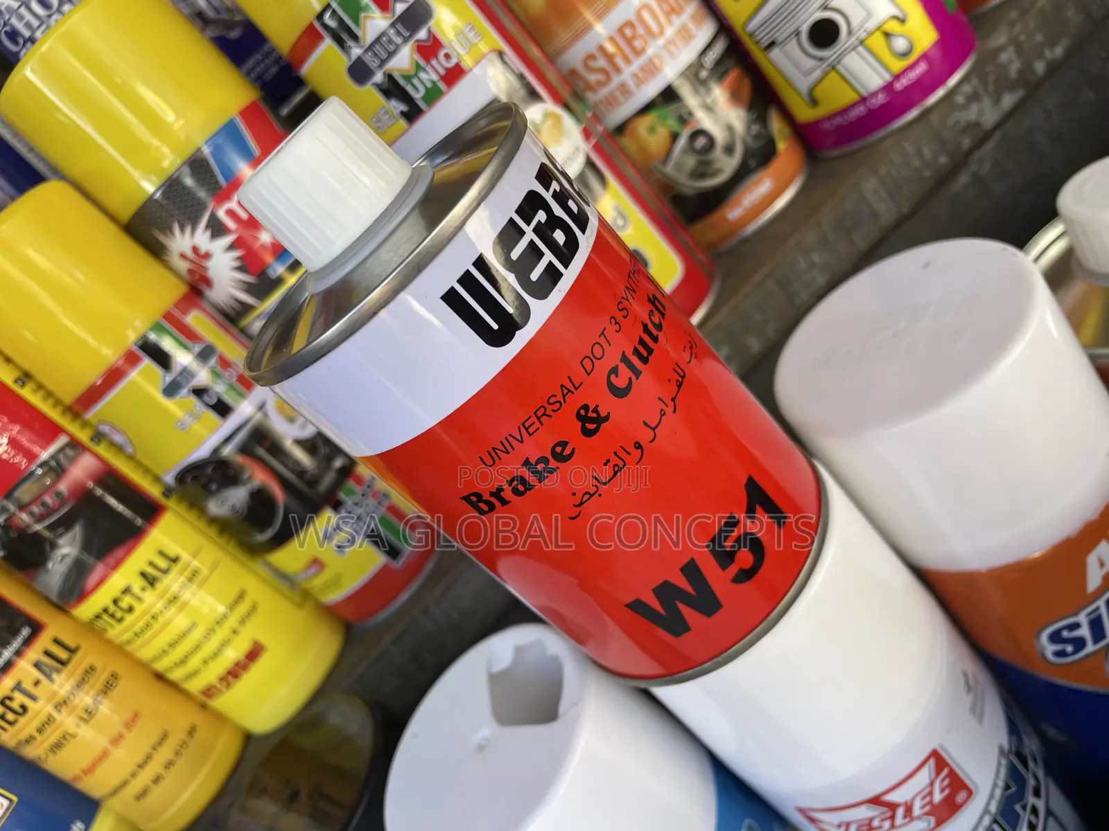 250ml Webber Clutch and Brake Fluid Oils