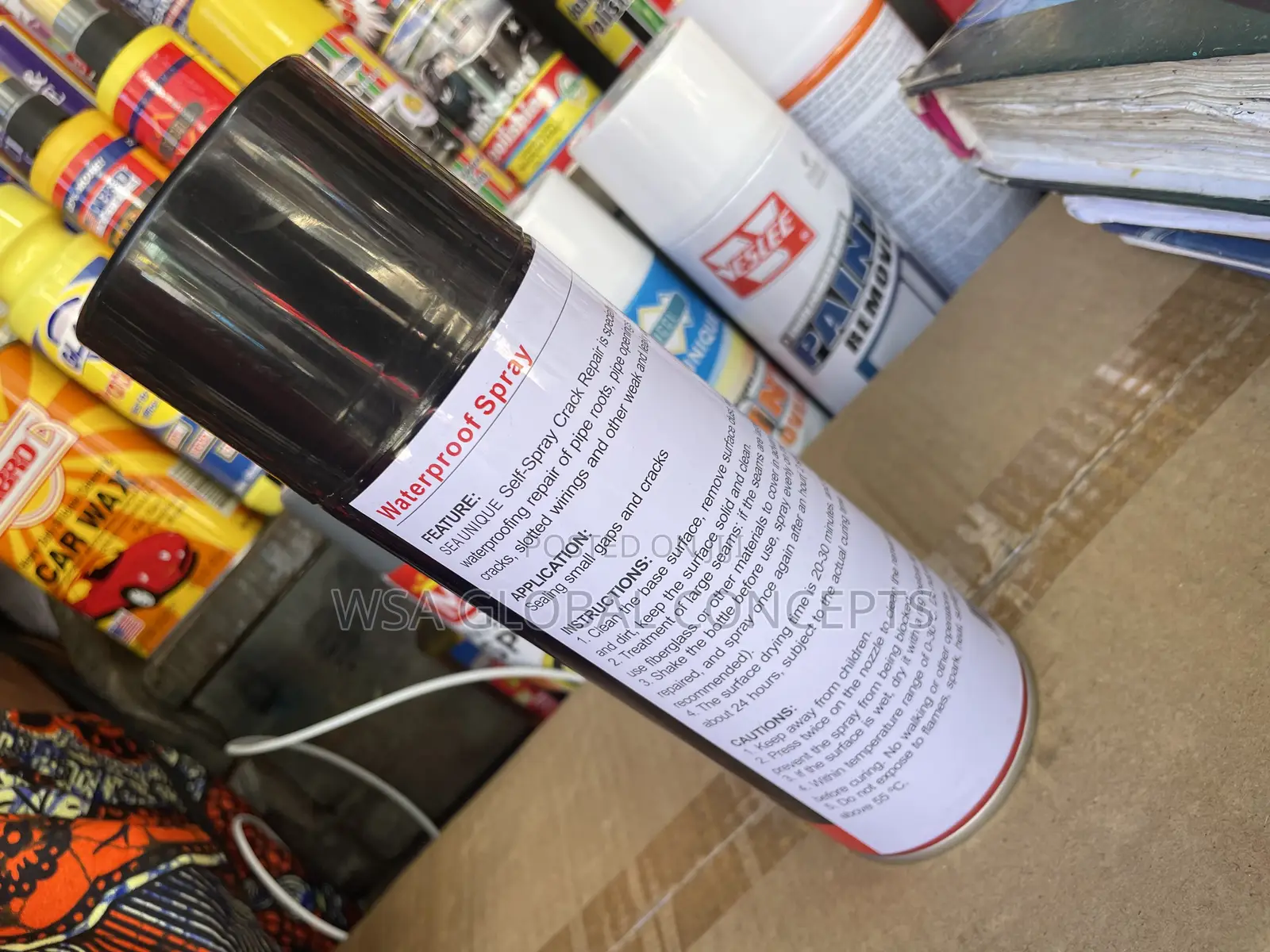 Waterproof Spray, Crack Resistant-Multi Surface-Quick Dry