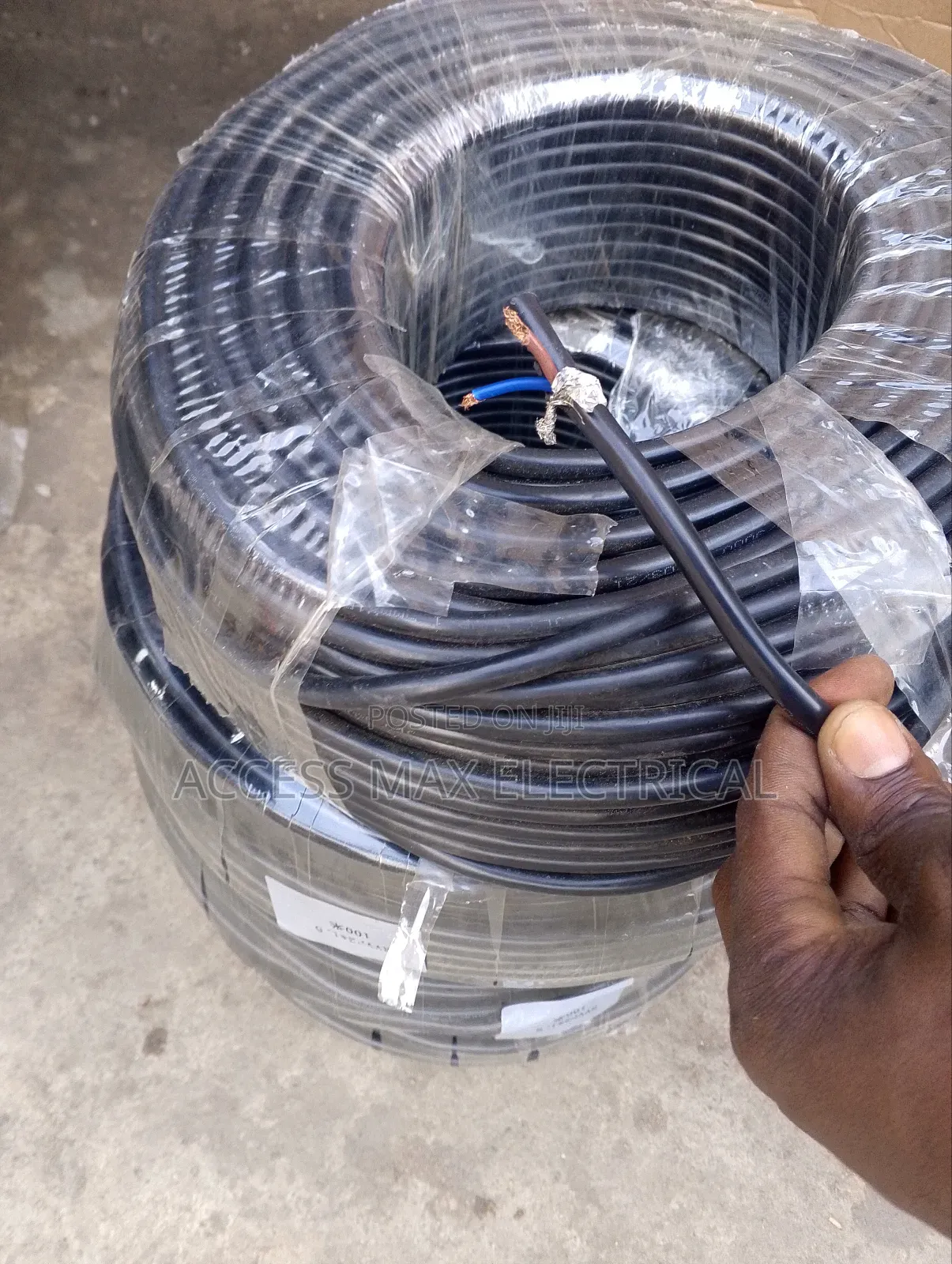 2.5mm 3 Core Flexible Cable Screen Shielded