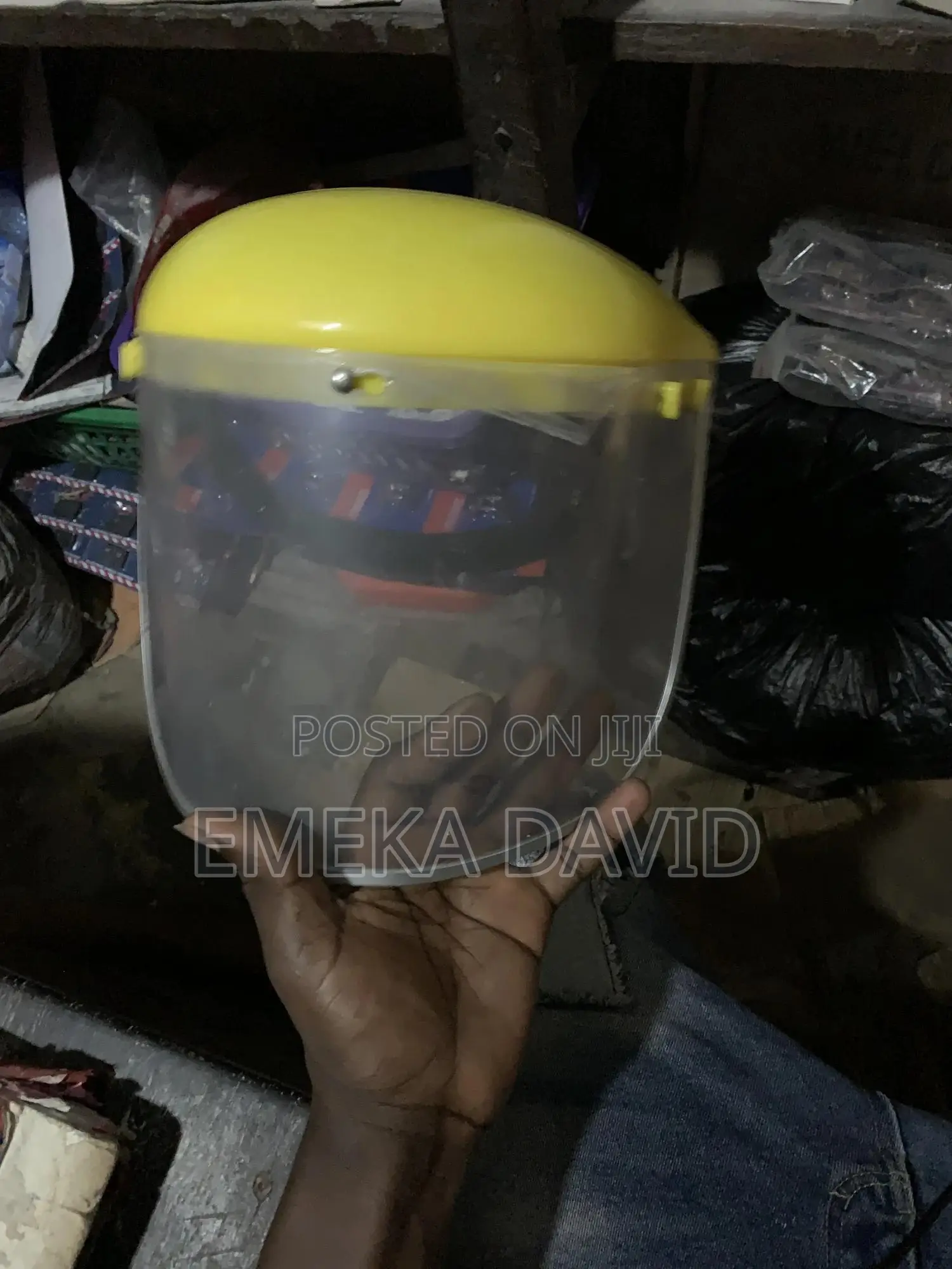 Yellow Faceshield